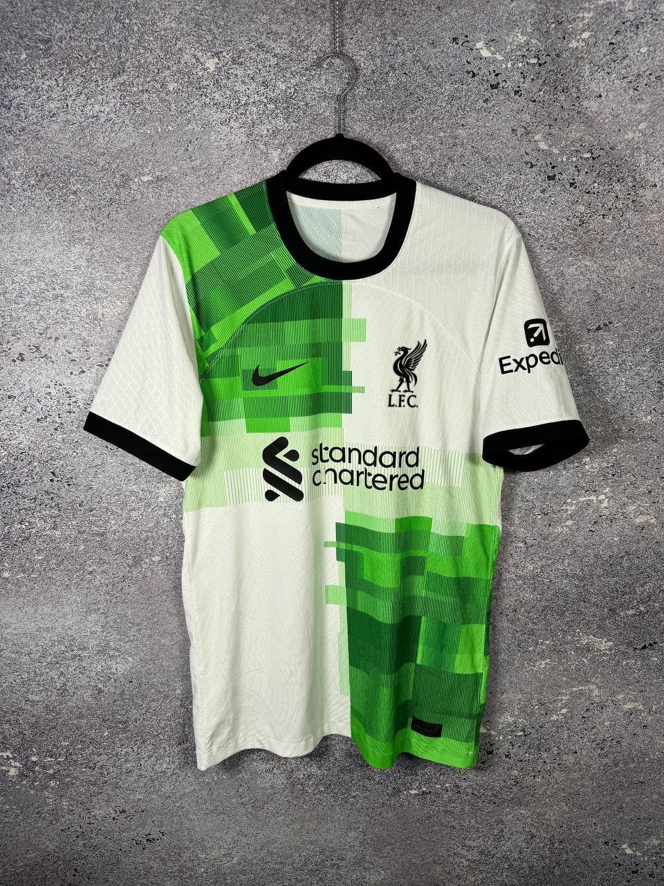 Nike M.SALAH Liverpool 2023/24 Away Nike DrifitADV Soccer Jersey Size US S / EU 44-46 / 1 - 1 Thumbnail