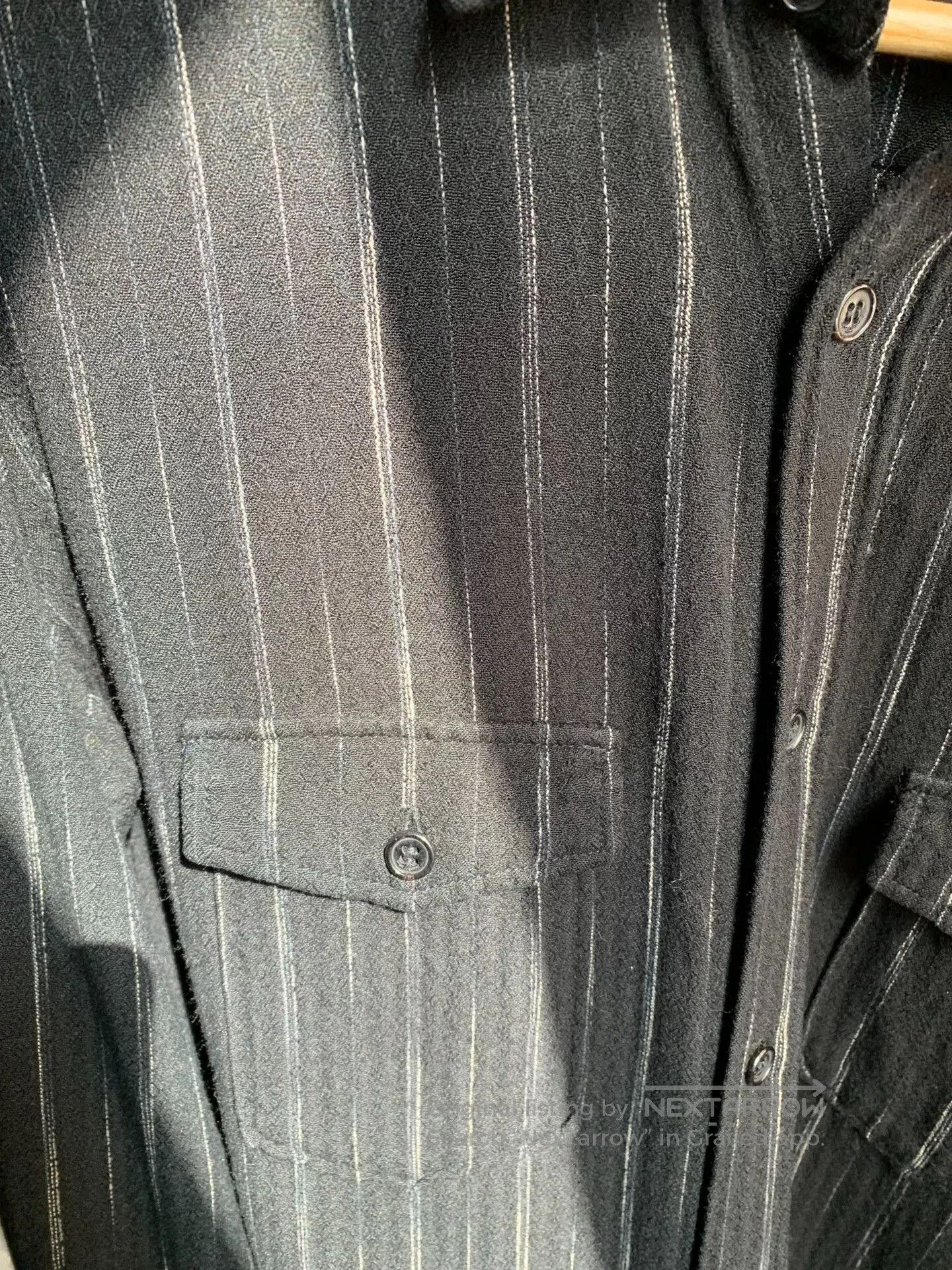 Saint Laurent Paris Saint Laurent Men's Striped Shirt. Size US XS / EU 42 / 0 - 4 Thumbnail