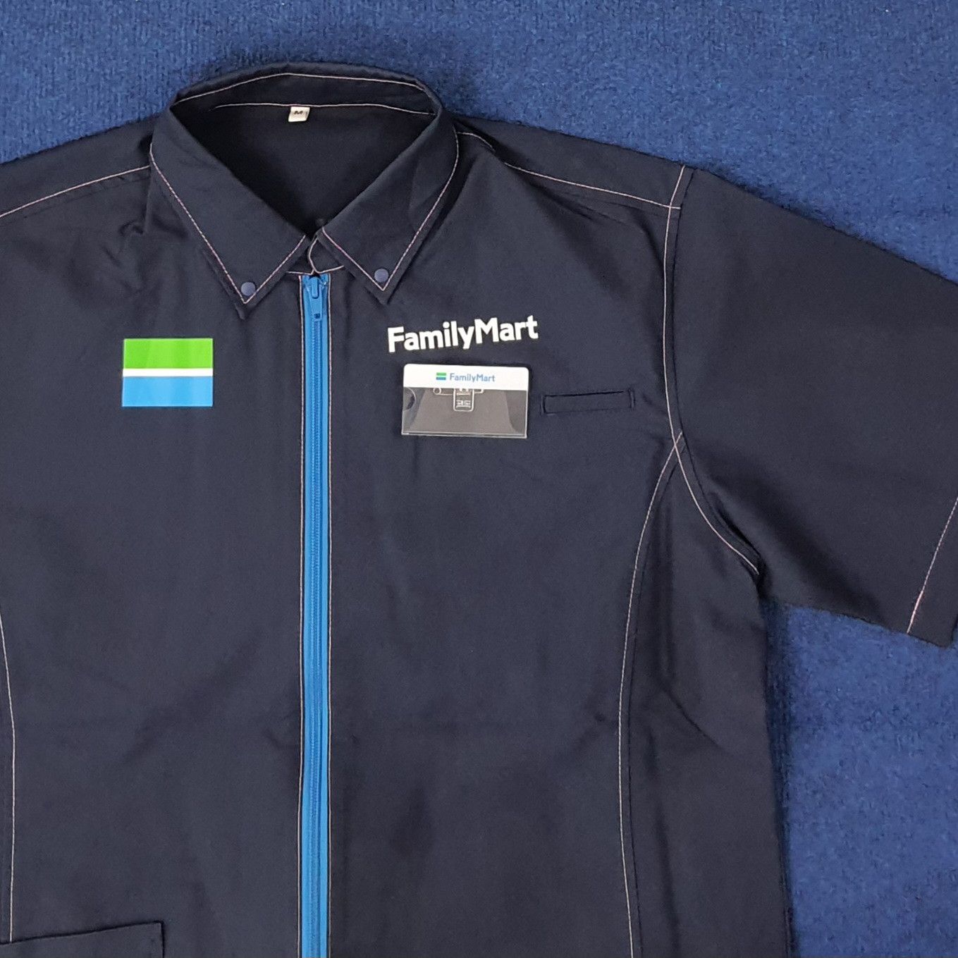 Japanese Brand Vintage Family Mart Staff Japan Uniform C259N56 Size US M / EU 48-50 / 2 - 2 Thumbnail