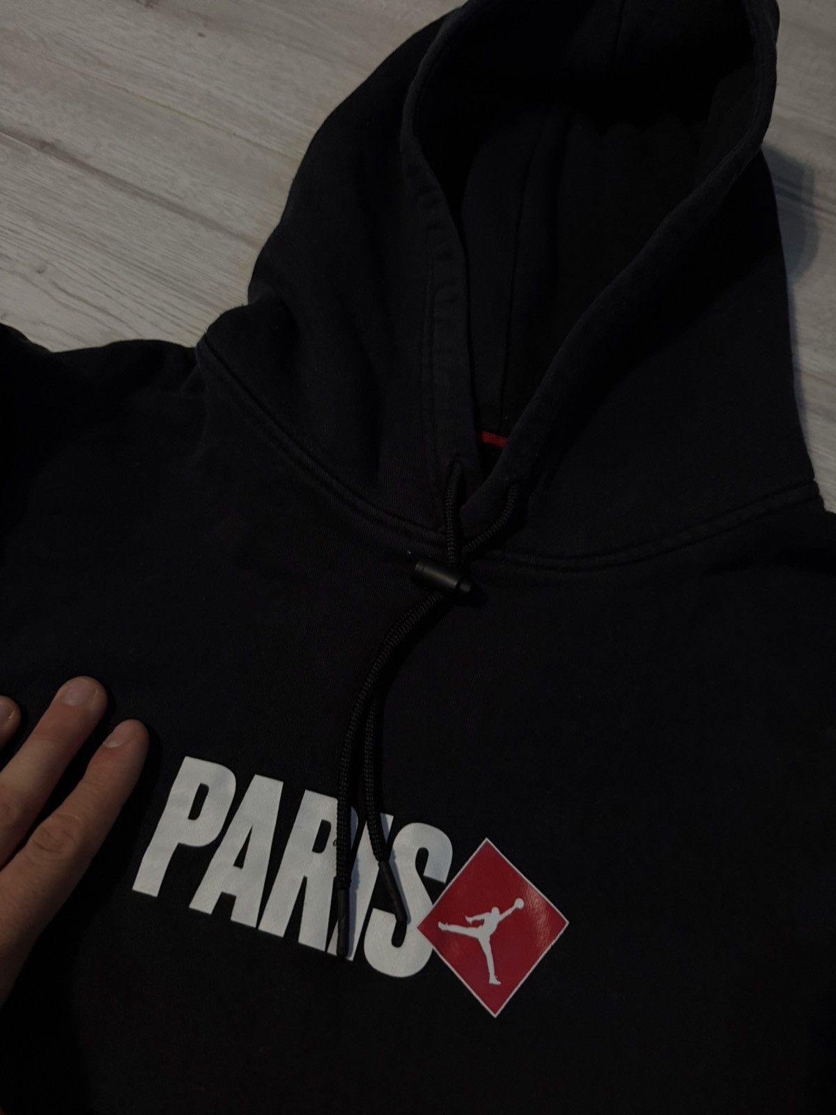 Jordan Brand Vintage Jordan X Paris Saint Germain Hoodie Size US L / EU 52-54 / 3 - 3 Thumbnail