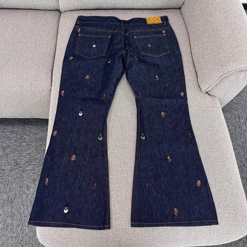 Other Louis Vuitton SS24 Phoenix monogram logo embroidered flare Size US 40 / EU 56 - 2 Thumbnail
