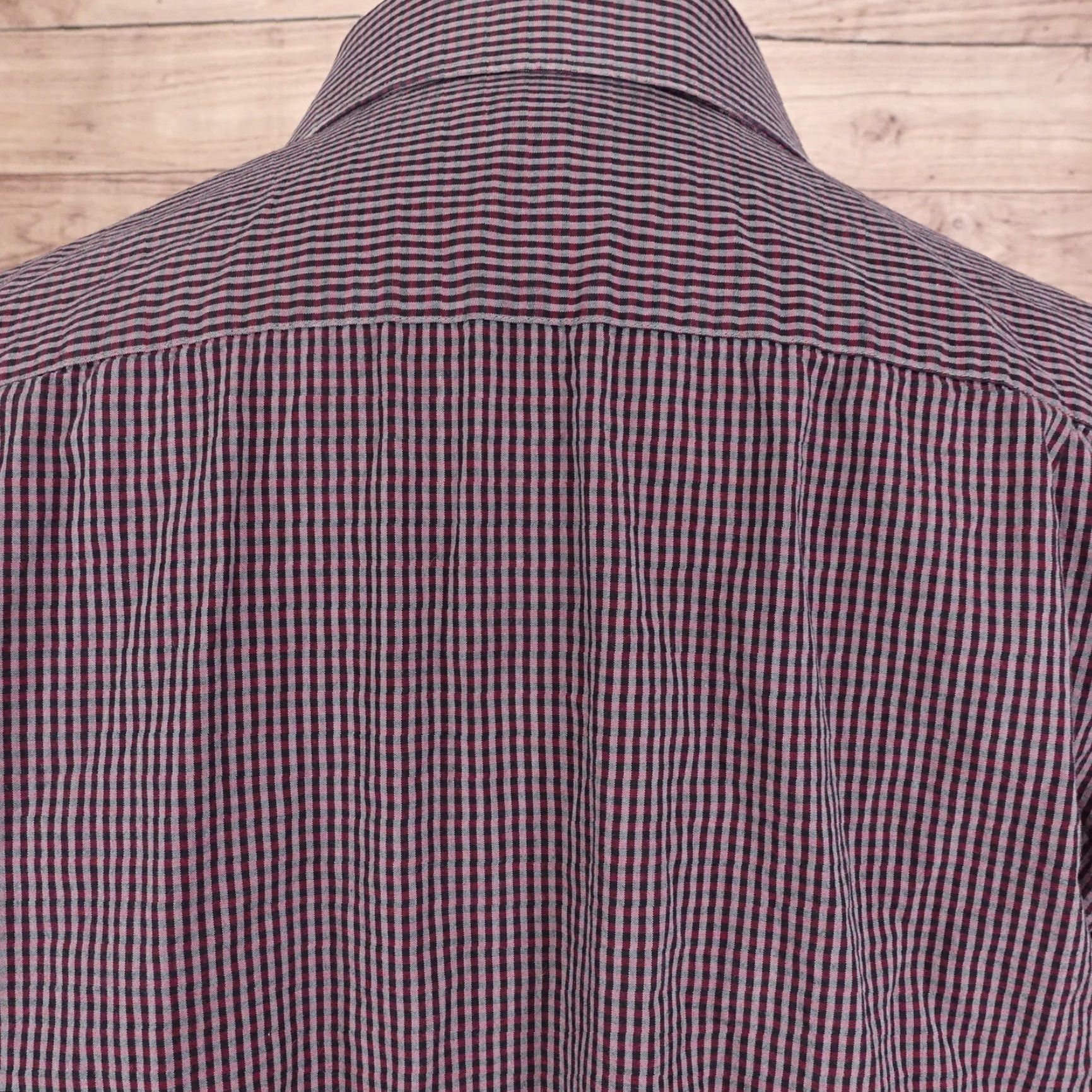 Apt. 9 VINTAGE APT 9 Shirt Men Medium Casual Cotton Checkered Long Sleeve Button-Up Size US M / EU 48-50 / 2 - 5 Thumbnail