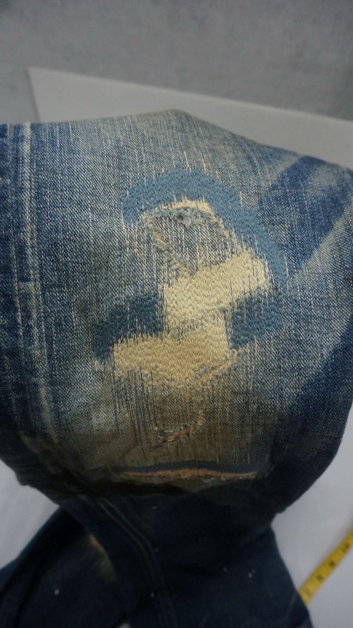 If Six Was Nine 🔴JOHN BULL🔴 Mudwash Distressed Selvedge Vintage Jeans Size US 30 / EU 46 - 17 Thumbnail