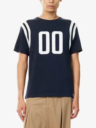 Loewe o1in1g0526 Patch Regular-Fit Cotton-Blend T-Shirt Multicolor Size US L / EU 52-54 / 3 - 3 Thumbnail