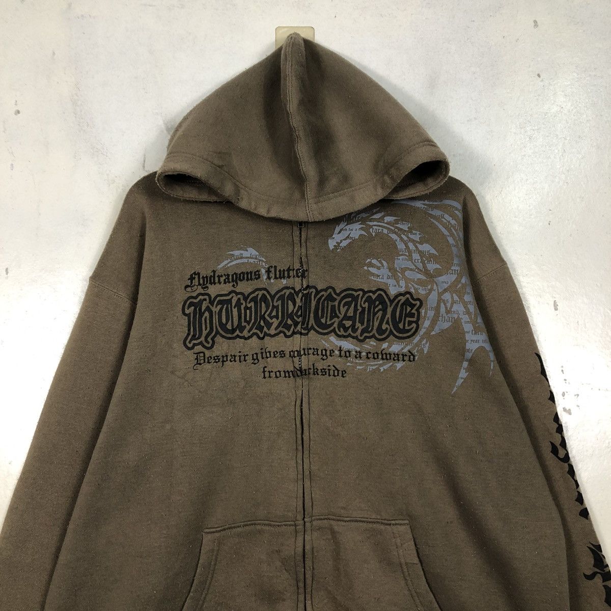 Japanese Brand 📌Vintage Zipper Hoodie Jacket Beaumere Punk Design Backhit Size US L / EU 52-54 / 3 - 5 Thumbnail