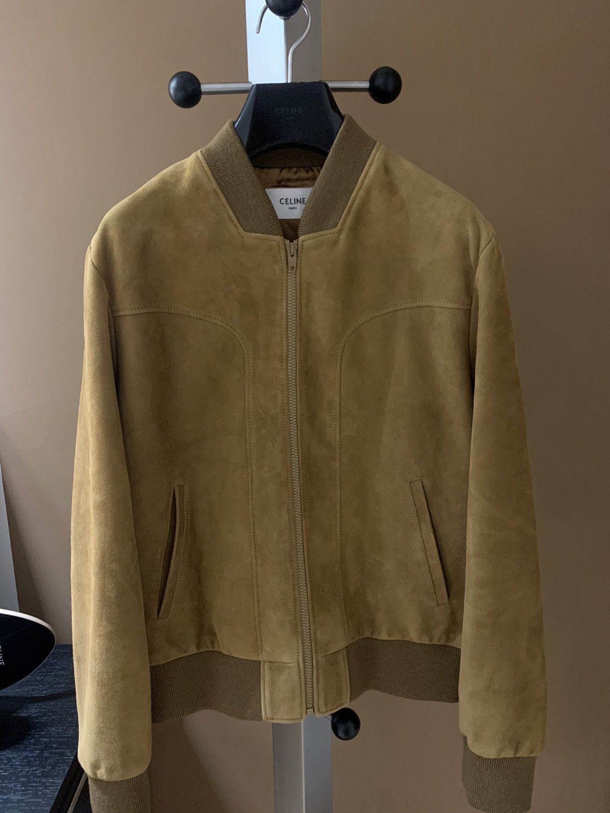 Celine Celine 2025SS Brown Suede bomber jacket Size US M / EU 48-50 / 2 - 1 Thumbnail