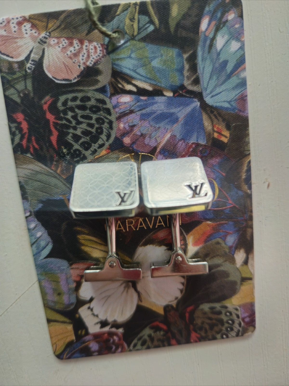 louis vuitton tie and cufflink set