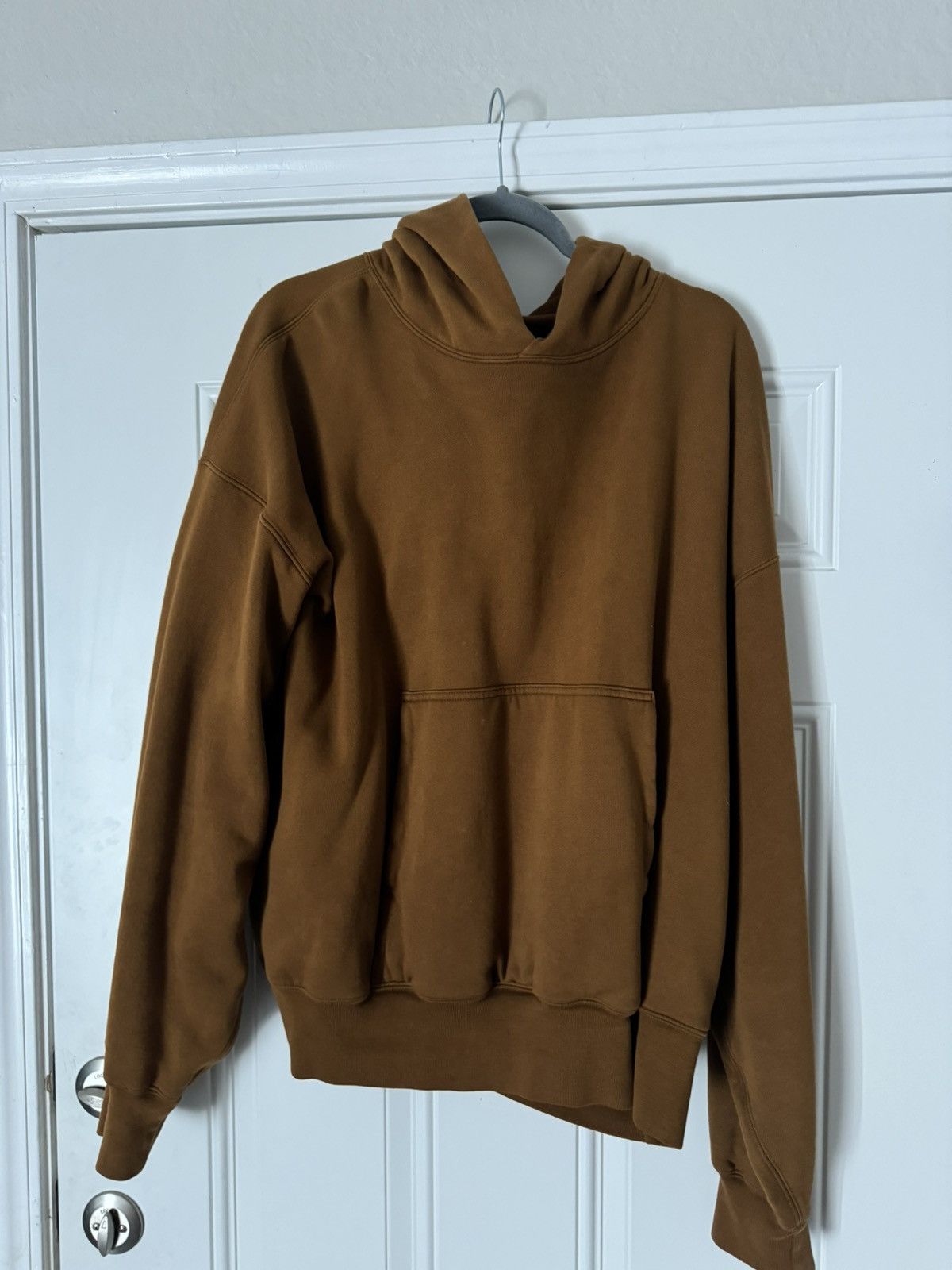 Image of Kanye West x Yeezy Season Yzy Gap Light Brown Hoodie Xl, Men's