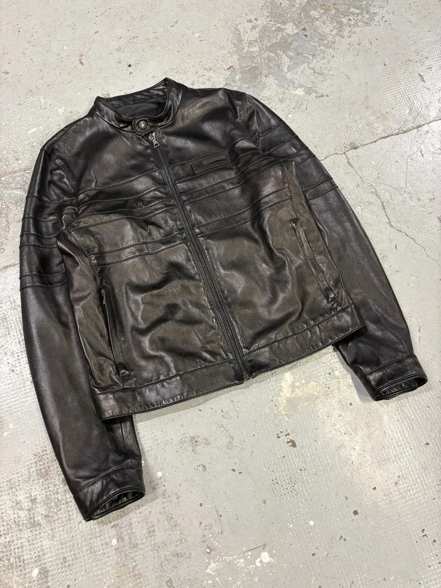 Prada AW2007 Prada Black Biker Premium Leather Jacket Size US M / EU 48-50 / 2 - 11 Thumbnail