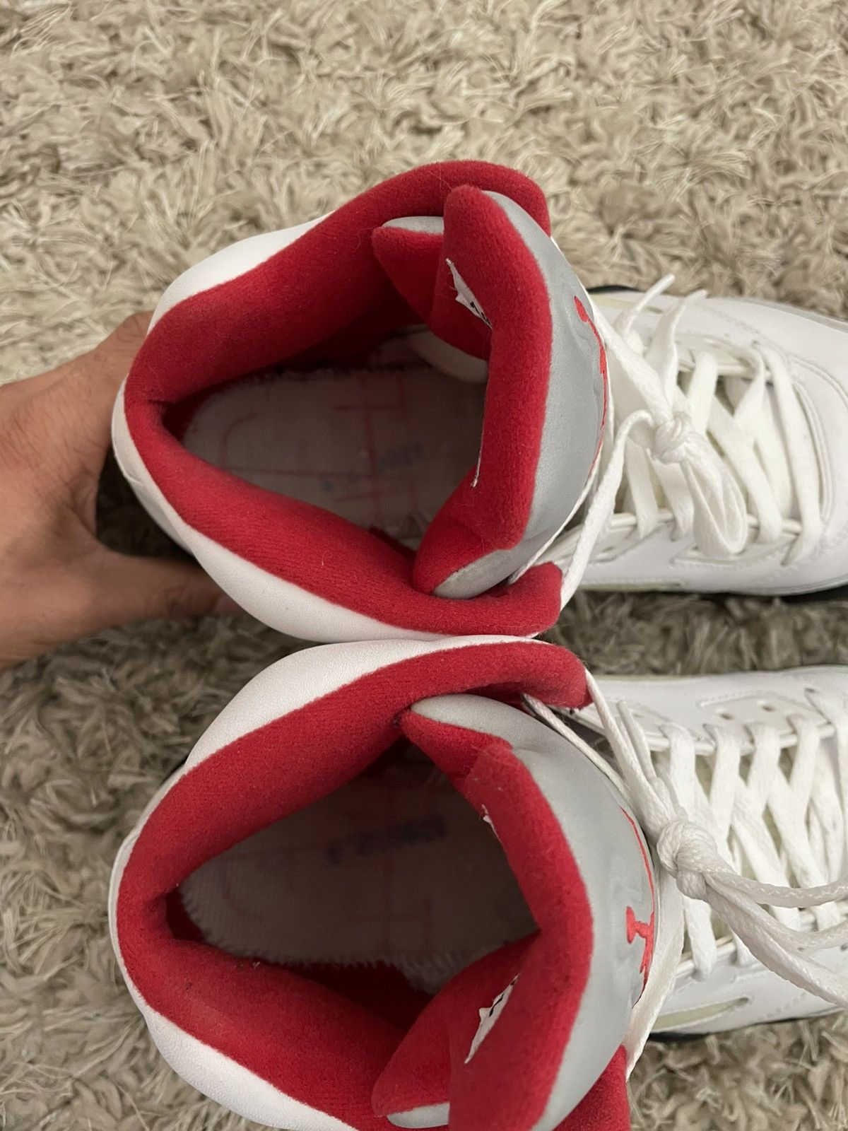 Jordan Brand Jordan 5 Fire Red Size US 9.5 / EU 42-43 - 9 Thumbnail