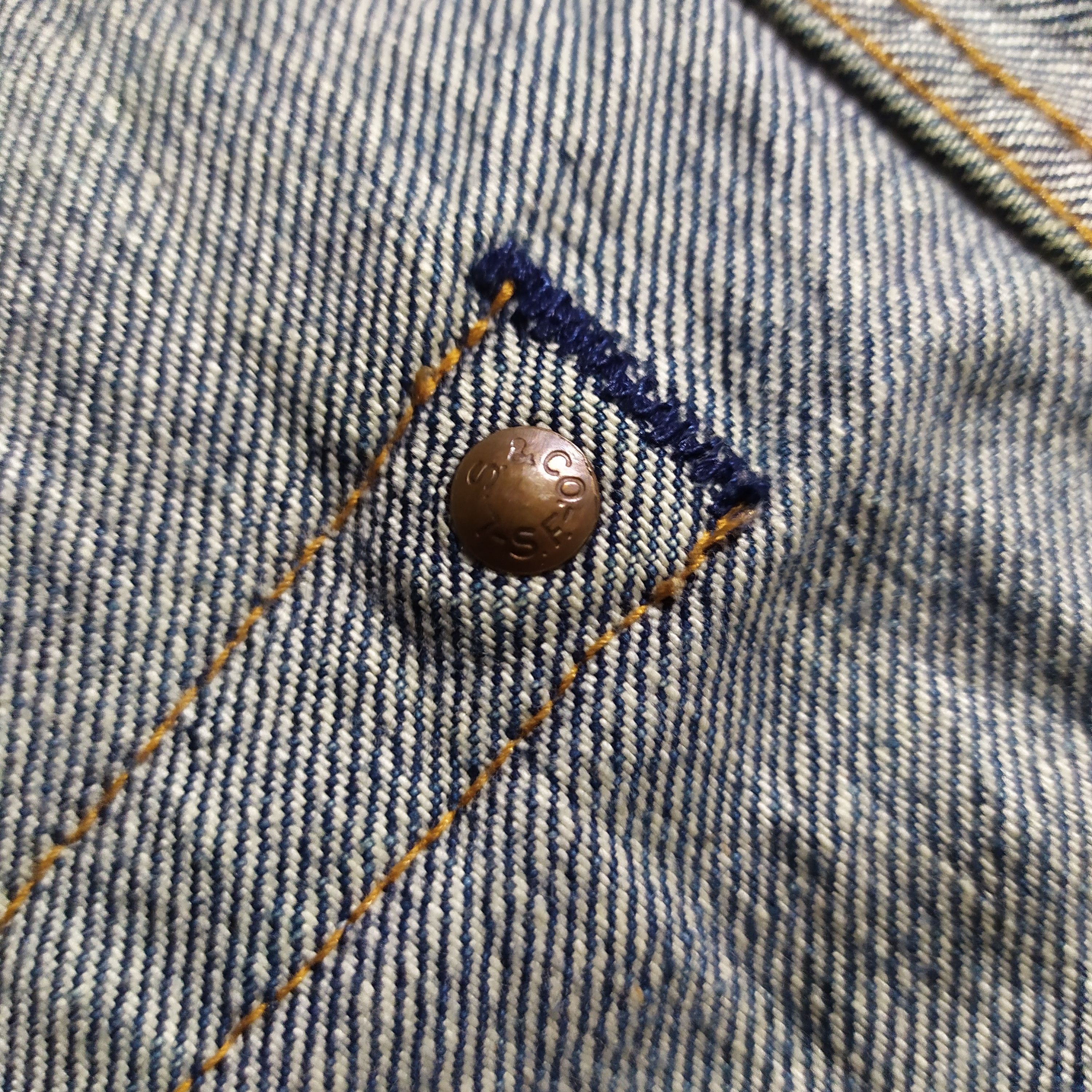 LVC × Levi's × Levi's Vintage Clothing 90's Levi's 502xx Big E Selvedge Size US 29 - 20 Thumbnail