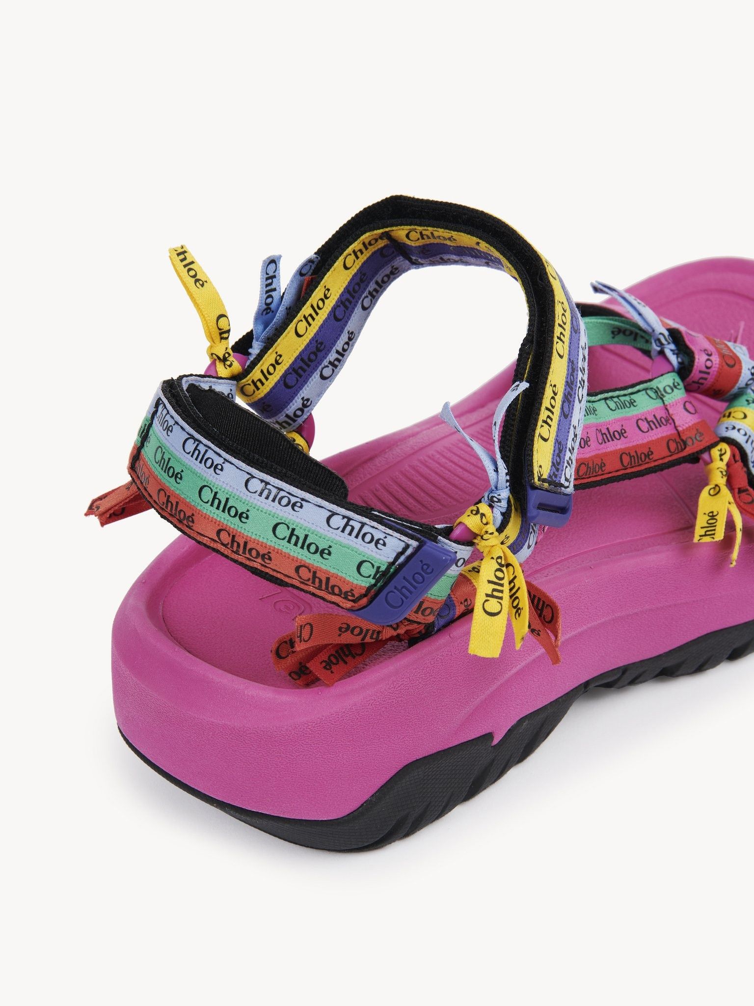 Chloe oc11z0525 Ampsole Flat Sandals in Multicolor Size US 7 / IT 37 - 4 Thumbnail
