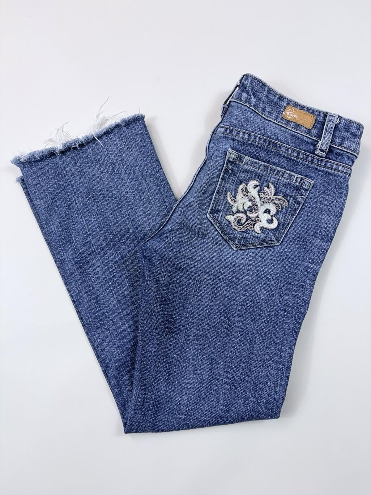 Paige Paige Premium Denim Hollywood Hills cropped jeans Size 32" / US 10 / IT 46 - 1 Thumbnail