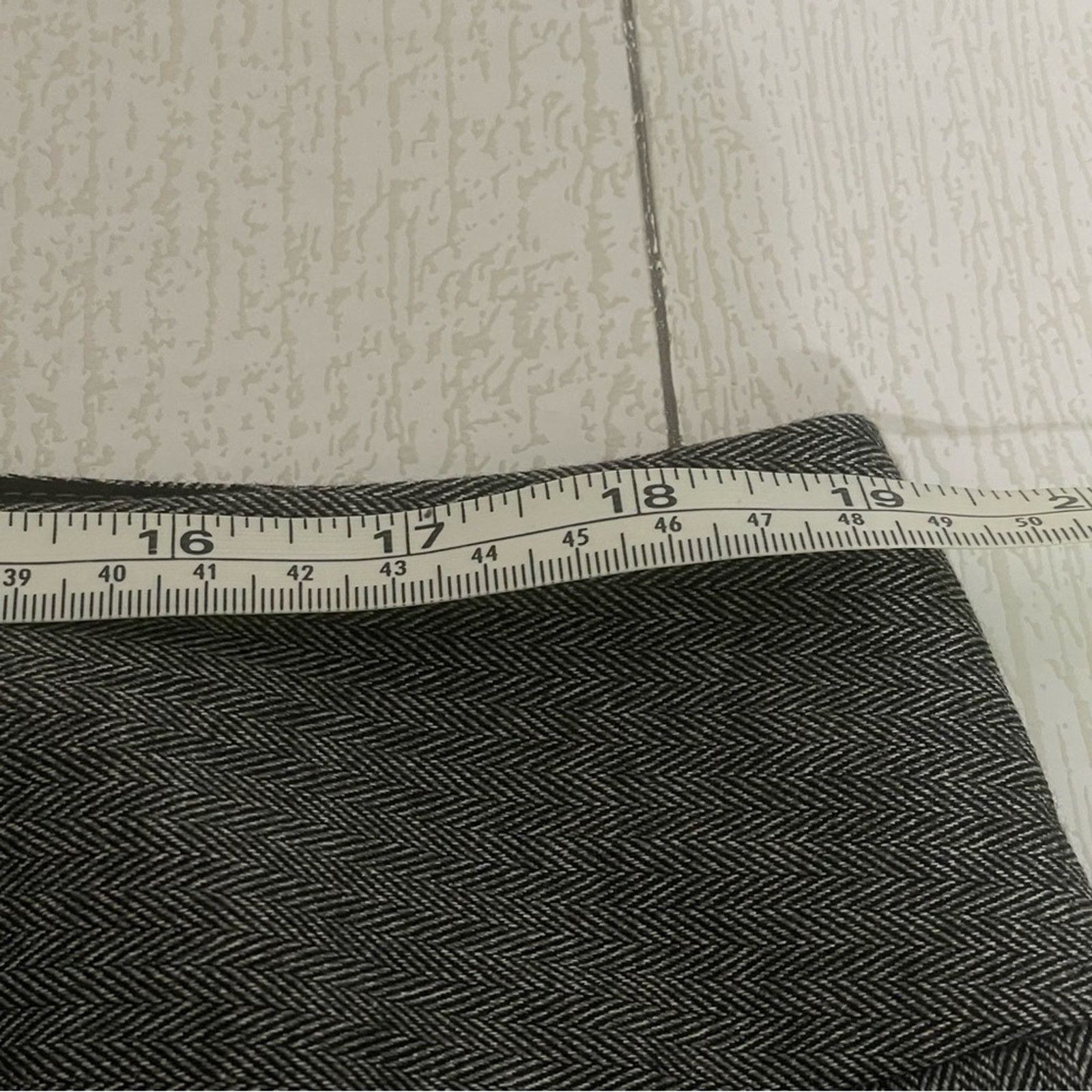 Other Z Cavaricci Gray Mini Skirt Black Lace Panels Size 14 Size 36" / US 14 / IT 50 - 7 Thumbnail