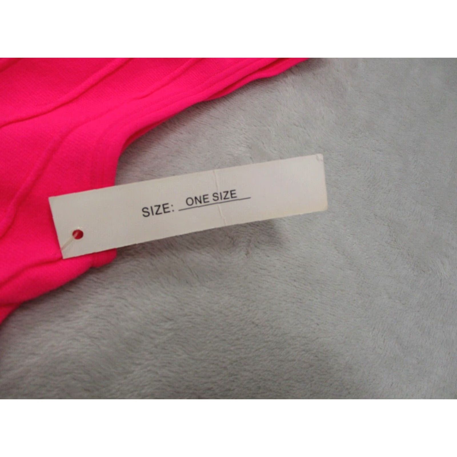 Vintage VINTAGE Sturgis 2012 Womens Body Dress Stretch Lightweight NWT One Size Hot Pink Size ONE SIZE - 6 Thumbnail