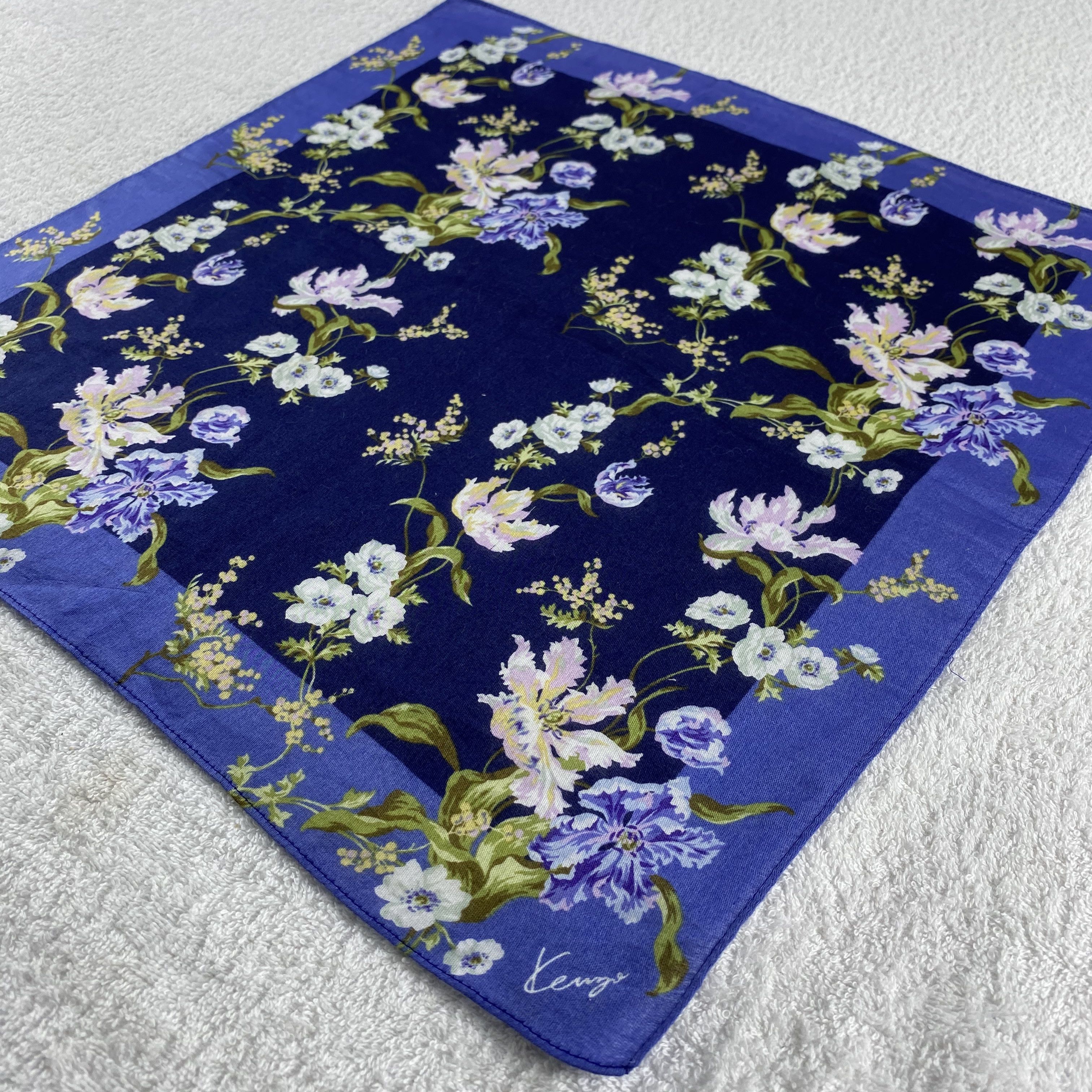 Kenzo × Vintage Kenzo Handkerchief / Neckerchief / Bandana Size ONE SIZE - 4 Thumbnail