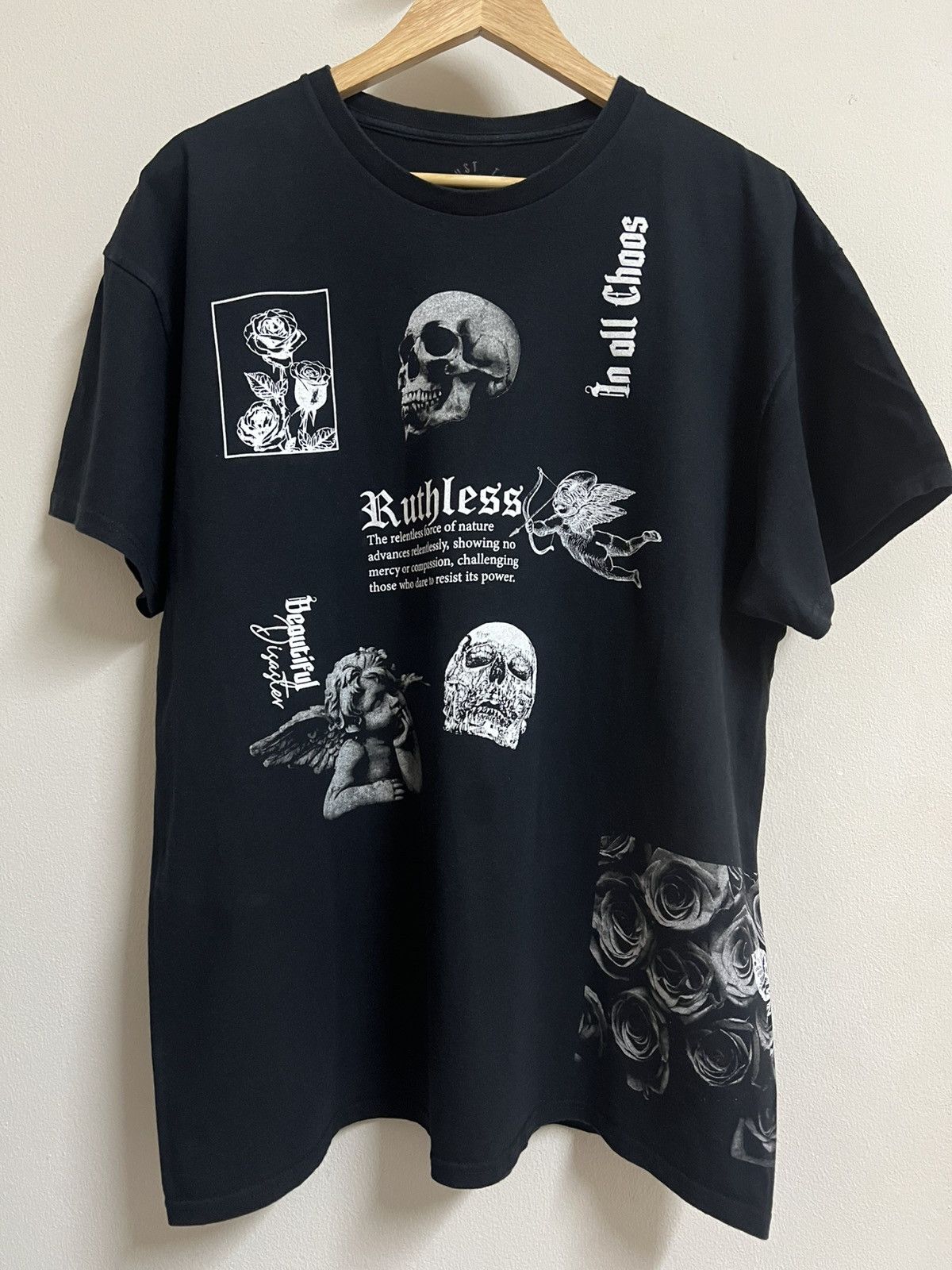 Other Ruthless Gothic Skull Angel Tee Boxy XL Streetwear Size US XL / EU 56 / 4 - 1 Thumbnail