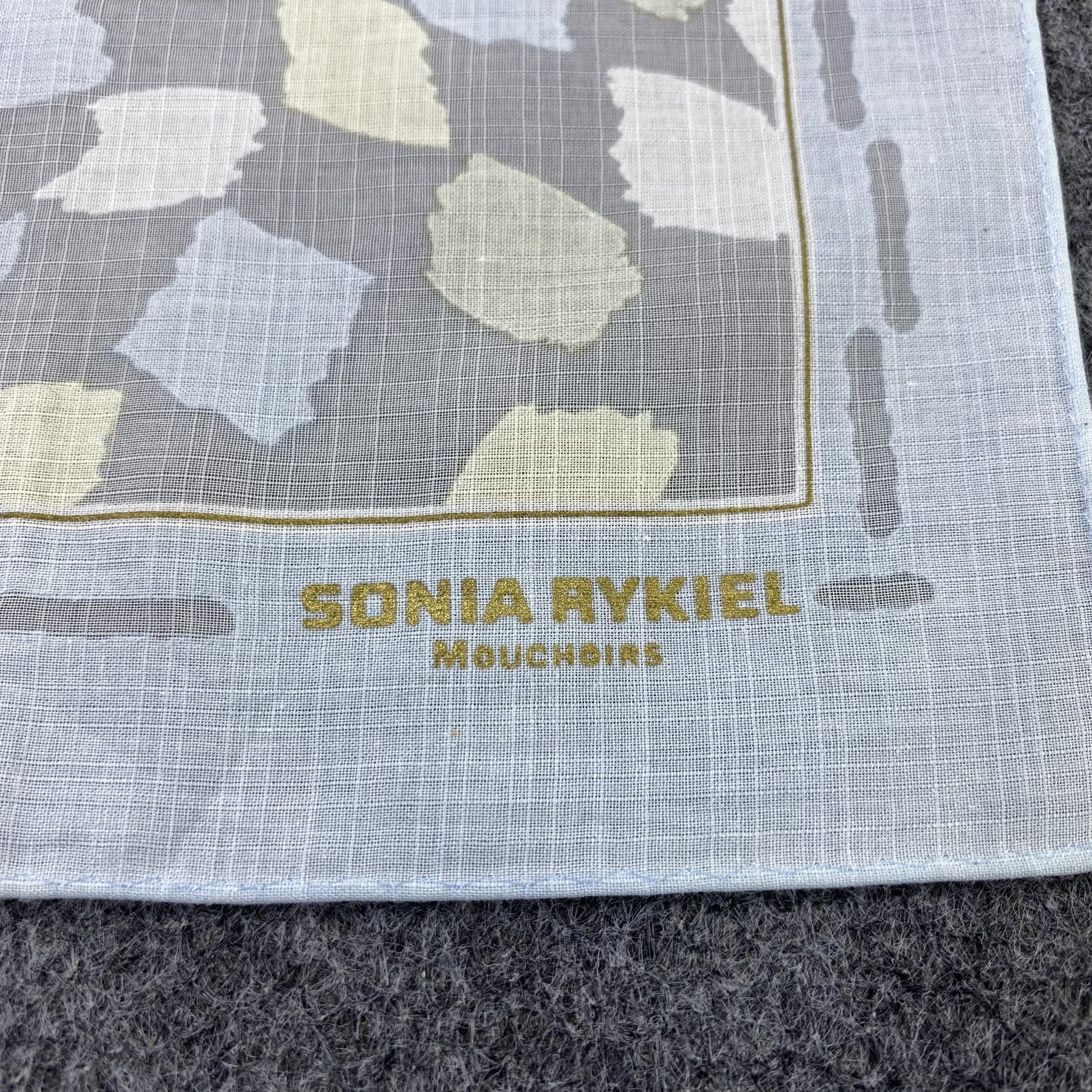 Sonia Rykiel Sonia Rykiel Handkerchief Neckerchief Bandana-B1989 Size ONE SIZE - 7 Thumbnail