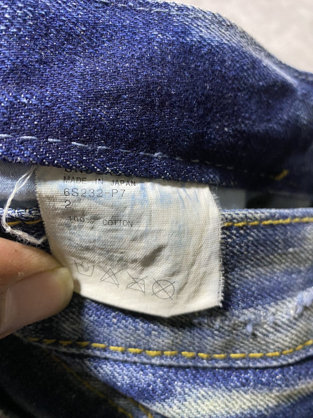 Undercover 2000s Undercoverism Distressed Paint Size US 30 / EU 46 - 6 Thumbnail