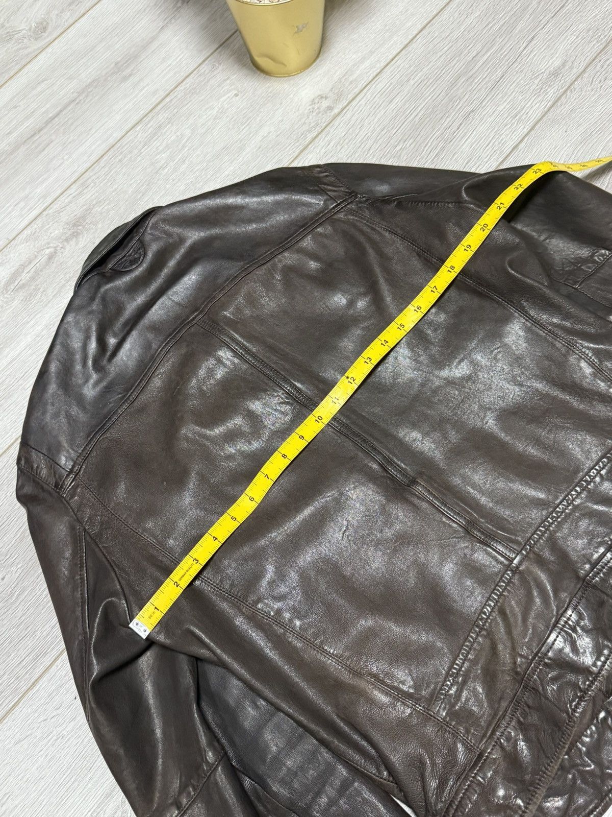 Chevignon Chevignon leather jacket zip vintage Size US L / EU 52-54 / 3 - 14 Thumbnail