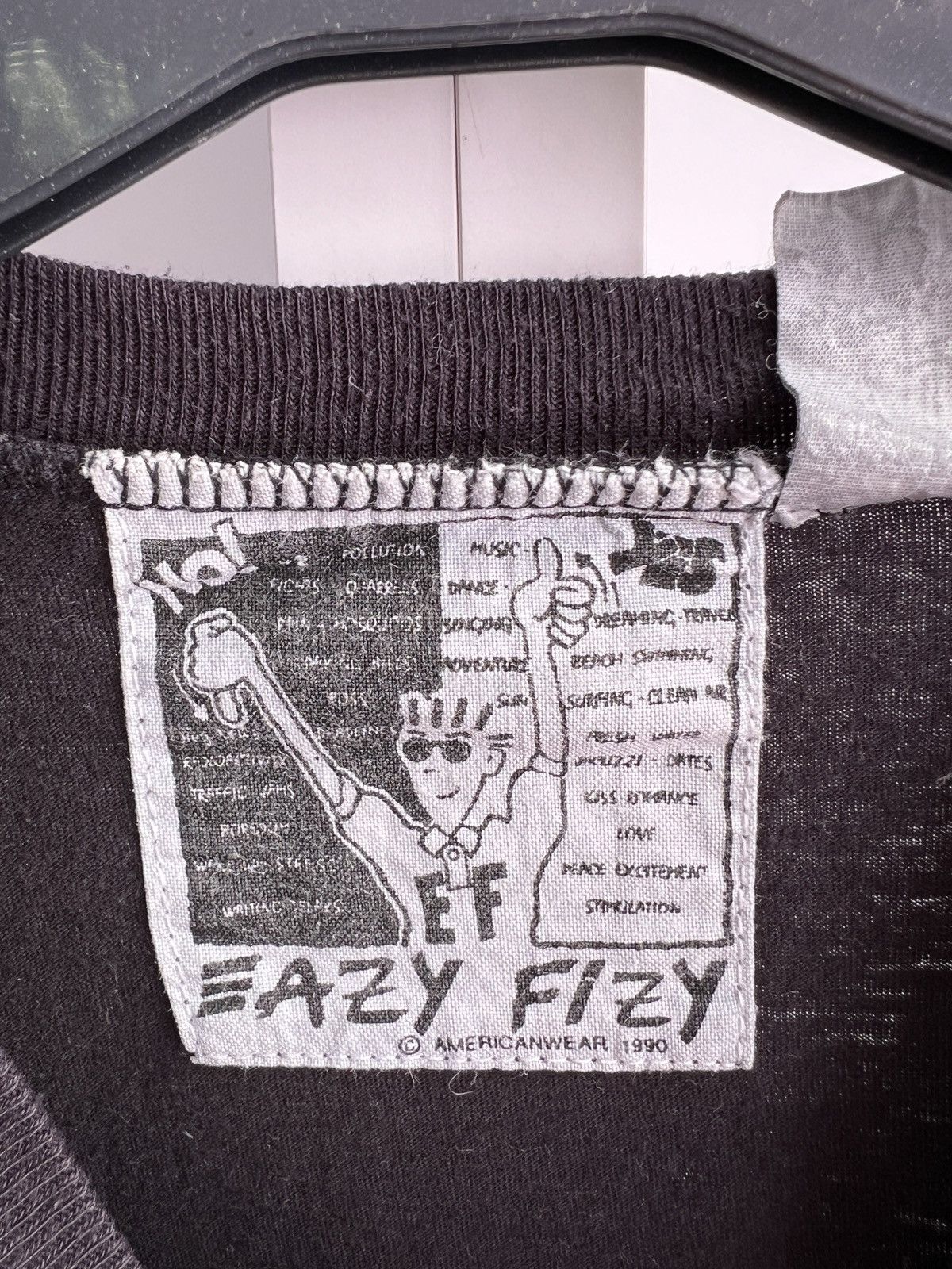 Band Tees × Japanese Brand × Vintage Vintage Eazy Fizy Tee Size US M / EU 48-50 / 2 - 7 Thumbnail