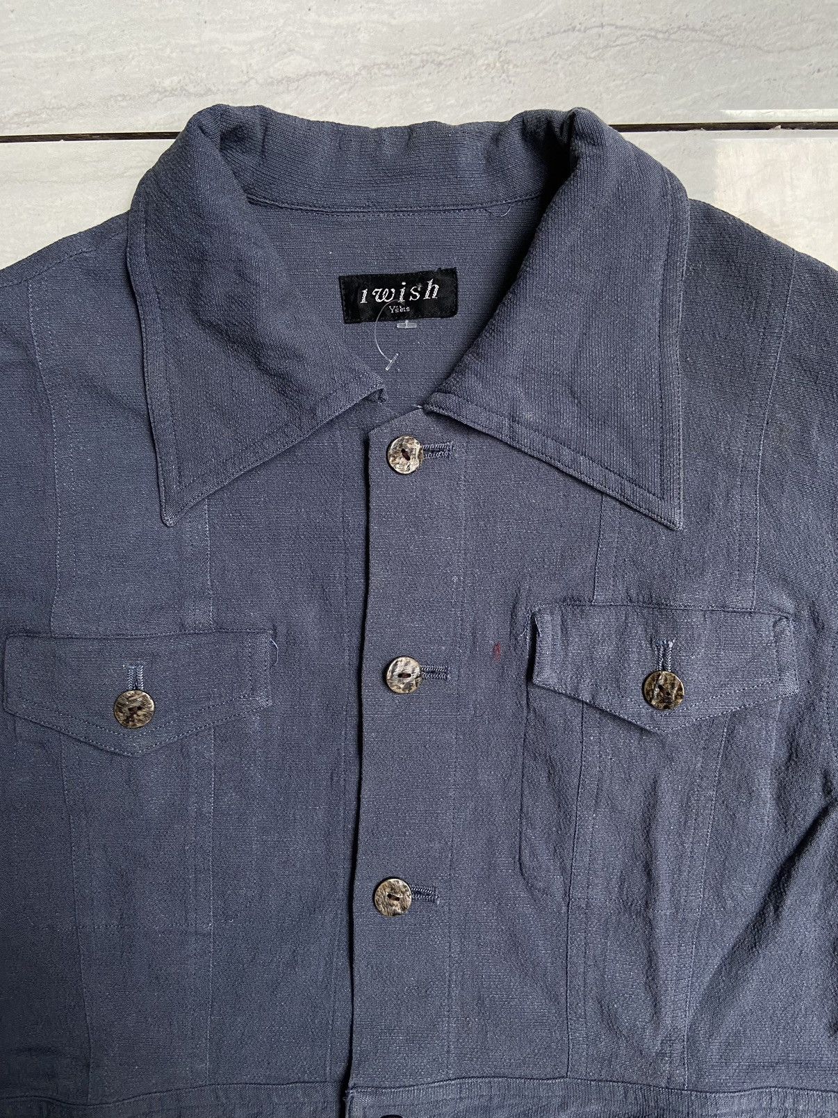 Yohji Yamamoto I WISH By Y’S BIS Crop shirt Size US S / EU 44-46 / 1 - 5 Thumbnail