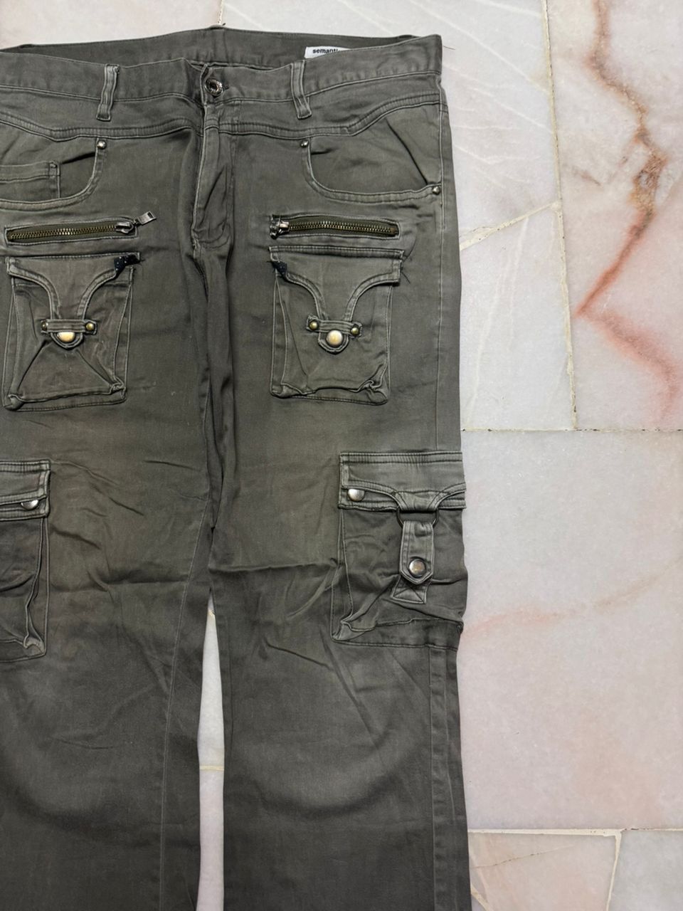 semanticdesign 💥Insane💥Thrashed Semantic Design Multipocket Cargo Size US 31 - 5 Thumbnail