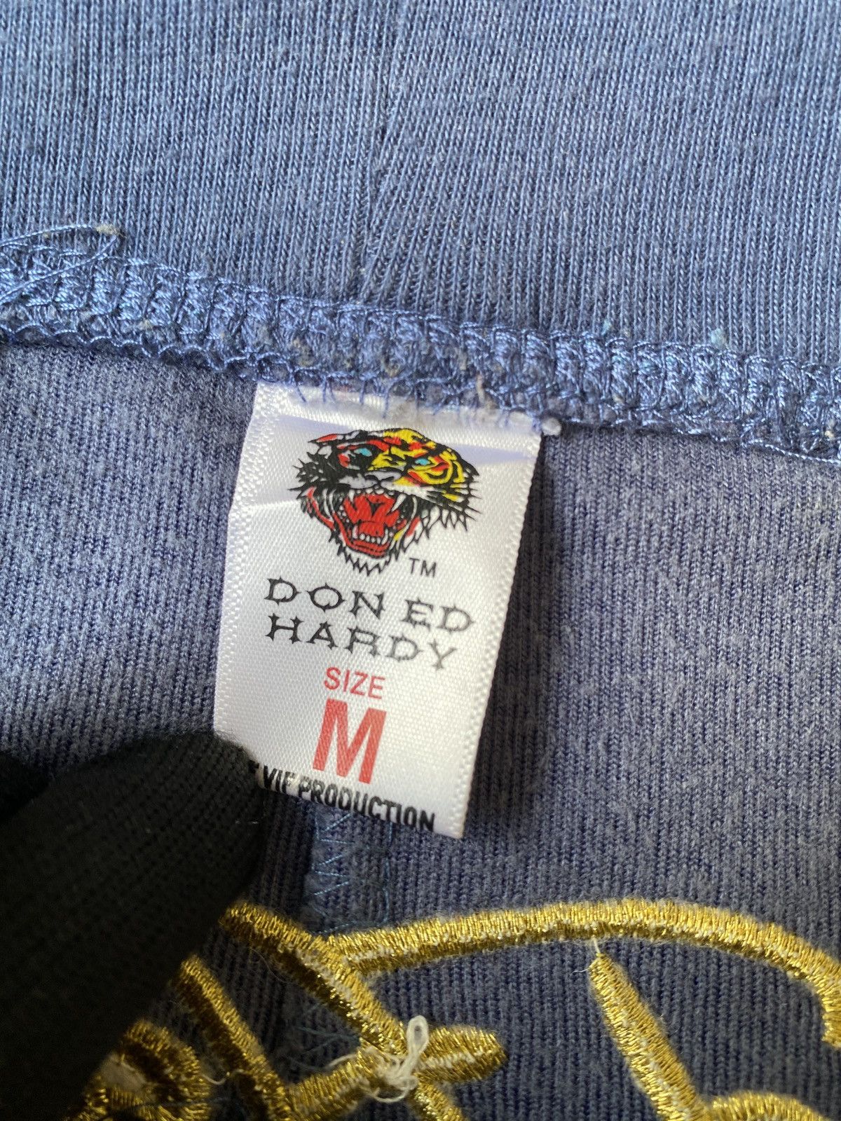 Christian Audigier 2000s Ed Hardy By Christian Audigier Velvet Sweatpant Size US 32 / EU 48 - 17 Thumbnail