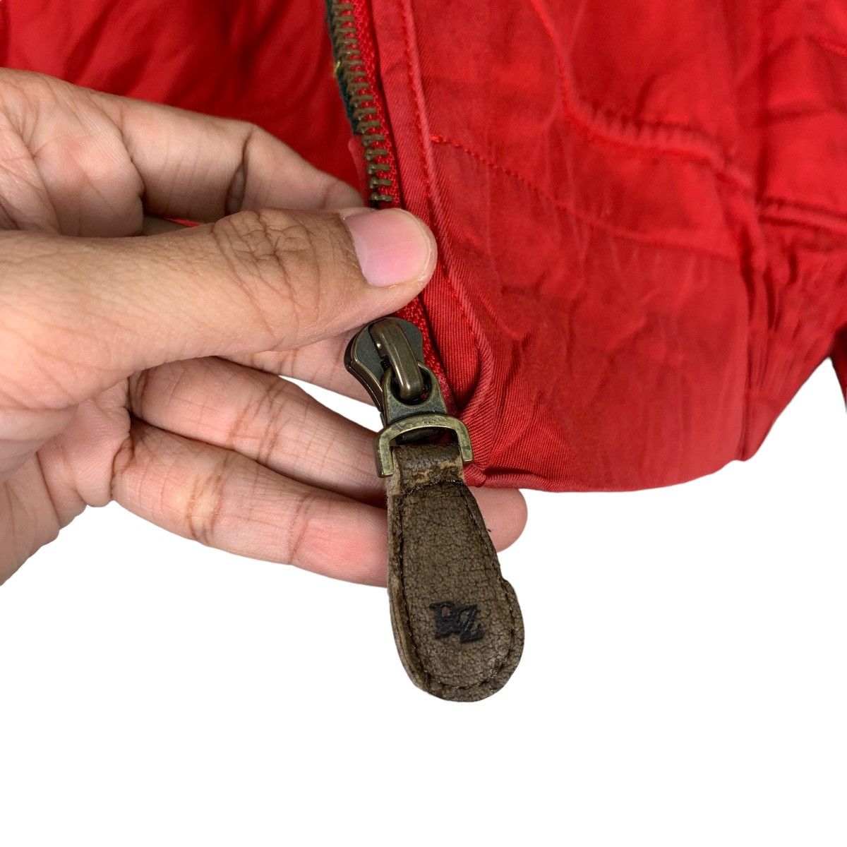 Japanese Brand Vintage FULL MARK Checked Lined Red Casual Jacket #0307-C14 Size US M / EU 48-50 / 2 - 15 Thumbnail