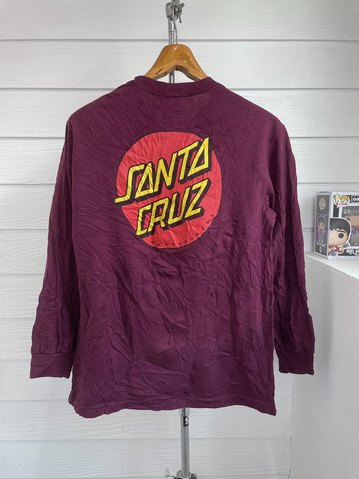 SANTA CRUZ SKATEBOARDS LONG SLEEVE T-SHIRT