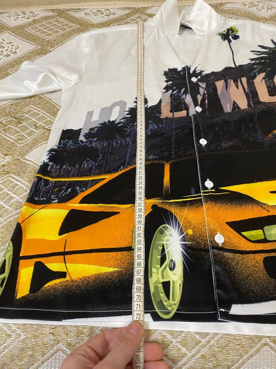 Ferrari 🔥 Ferrari F40 Hollywood Cool Art Button Up Shirt Vintage Y2K Size US M / EU 48-50 / 2 - 10 Thumbnail