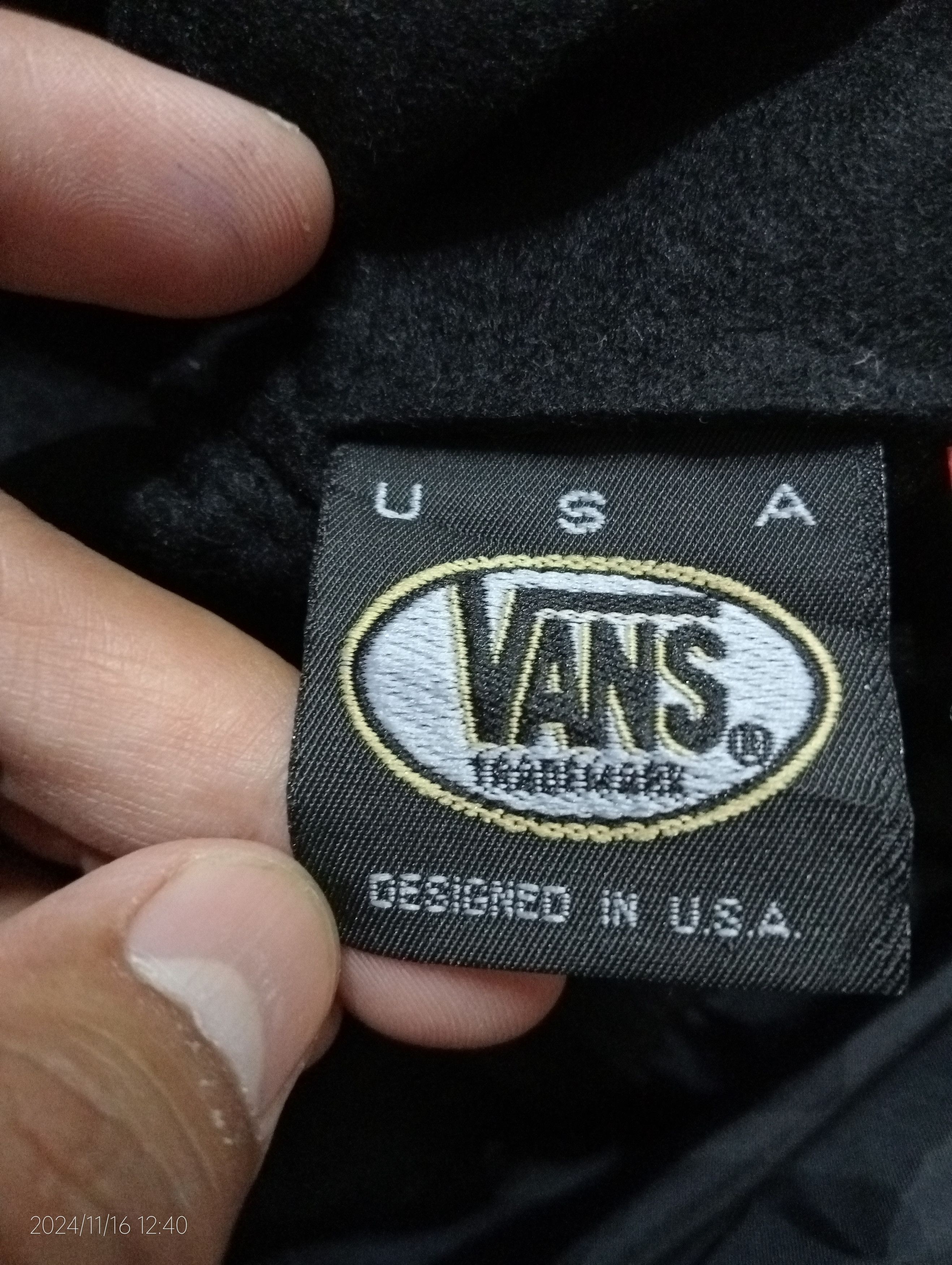 Vans × Vintage Vintage '90s Vans Anorak Pullover Jacket, USA Size US M / EU 48-50 / 2 - 2 Thumbnail