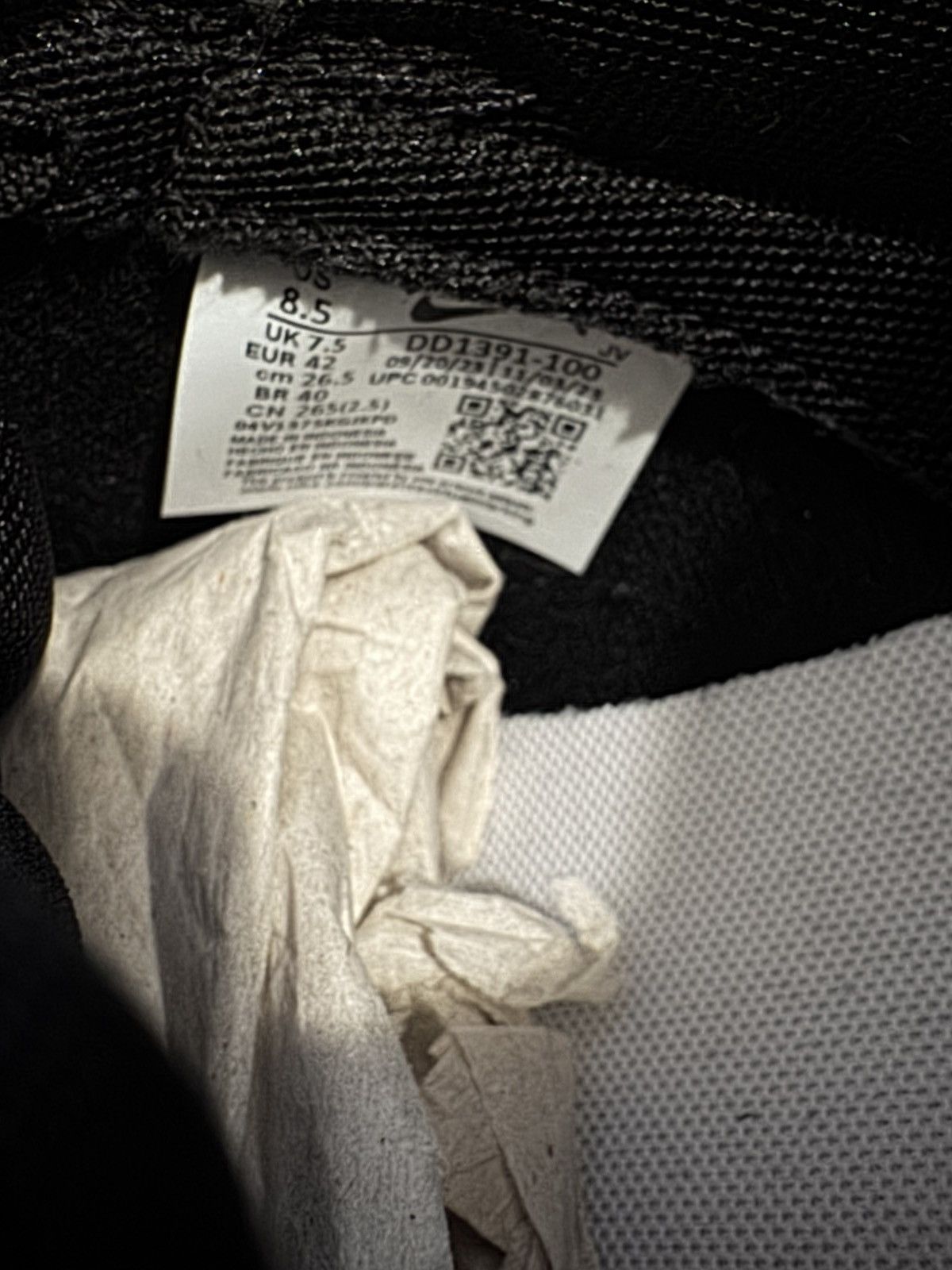 Nike Nike Dunk Low Panda Size US 8.5 / EU 41-42 - 5 Thumbnail