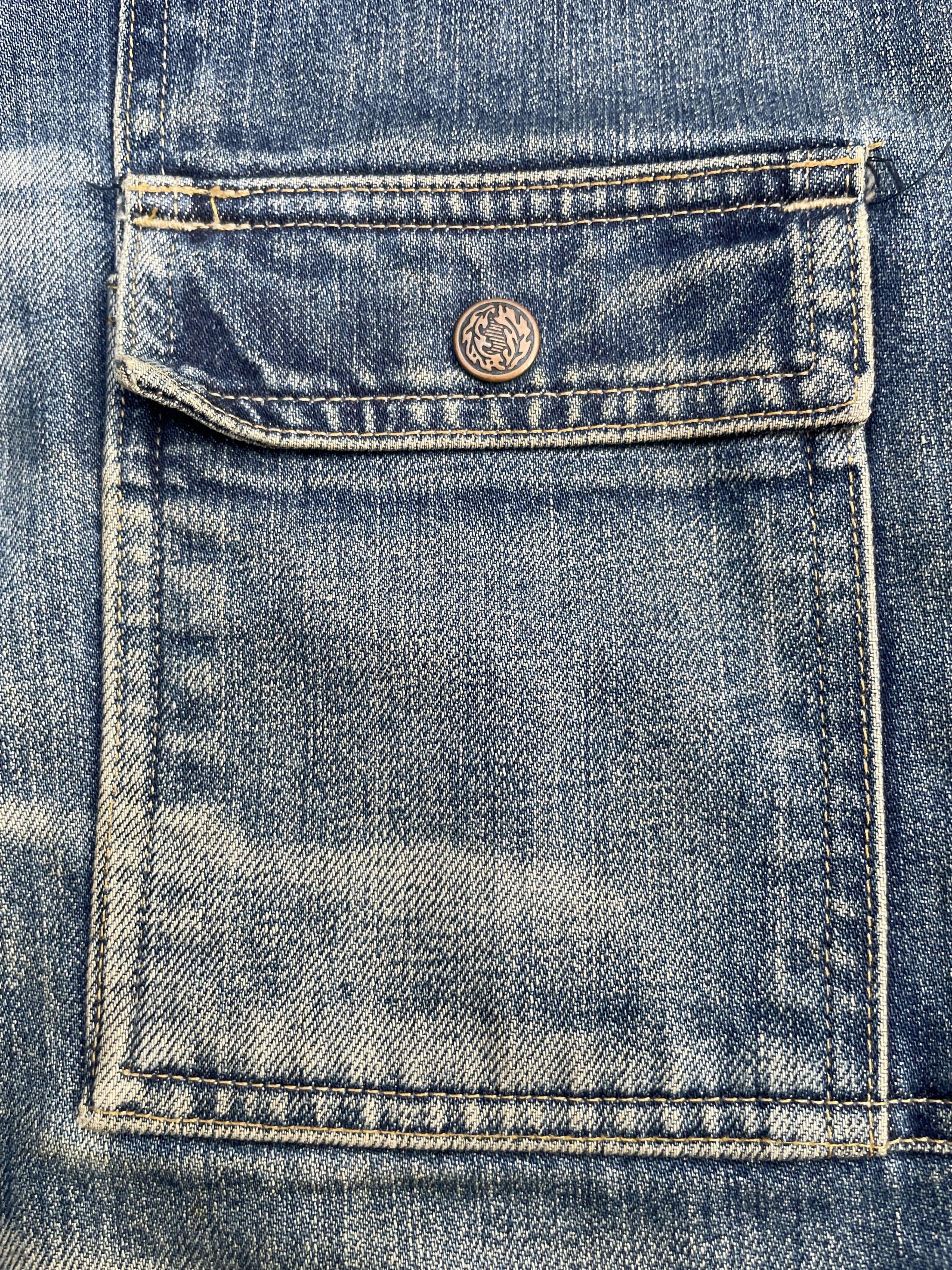 Japanese Brand × Johnbull × Vintage Vintage John Bull Bush Denim Size US 35 - 11 Thumbnail