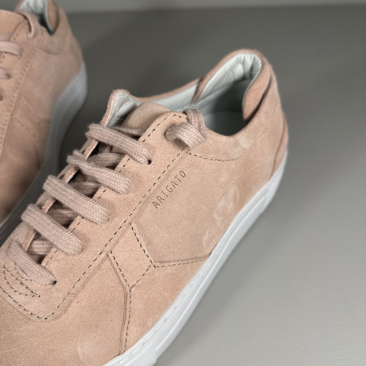 Axel Arigato Axel Arigato Blush Pink Suede Platform Women's Sneakers Size US 9 / IT 39 - 3 Thumbnail