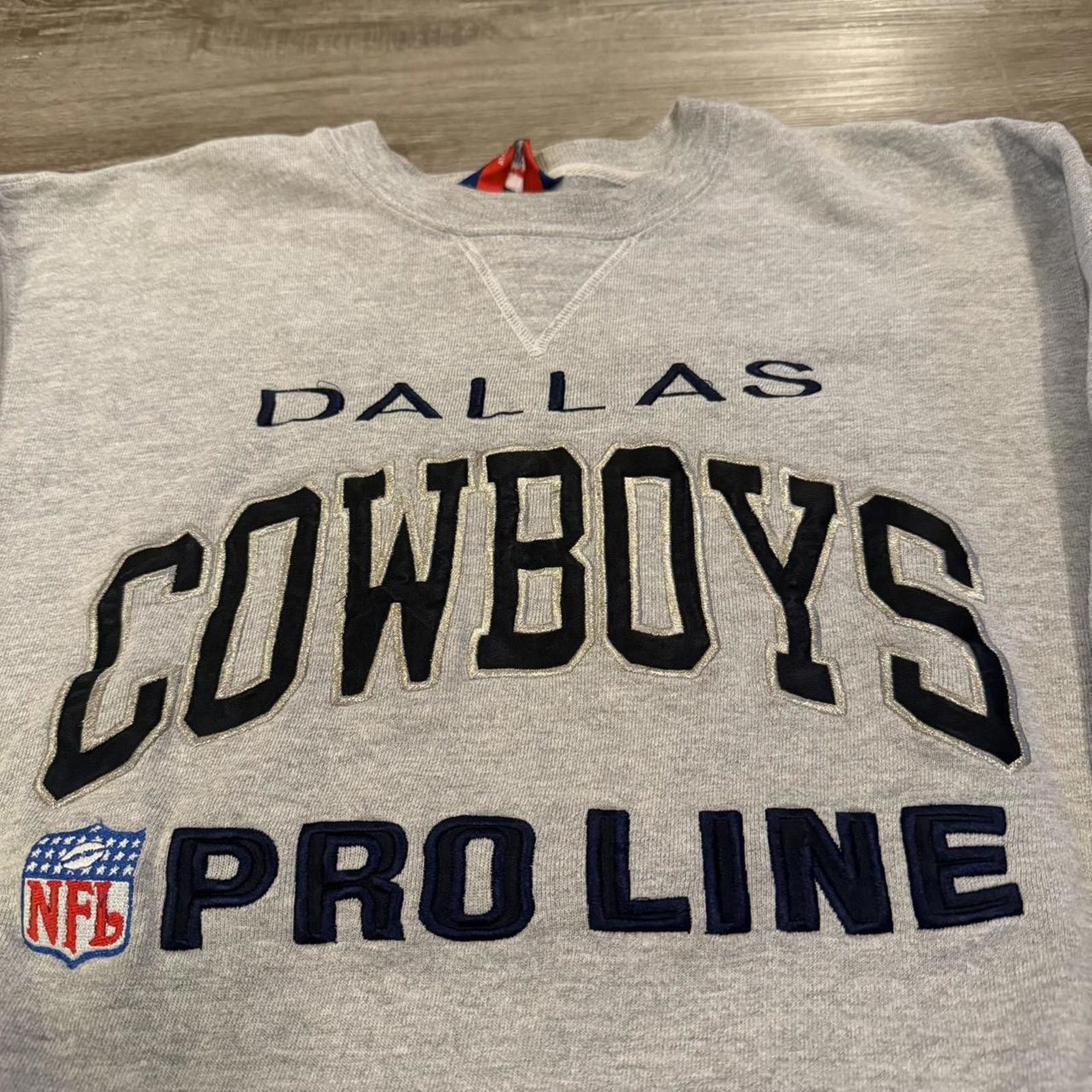 Champion Vintage Dallas cowboys champion pro line sweatshirt 00s M Size US M / EU 48-50 / 2 - 2 Thumbnail
