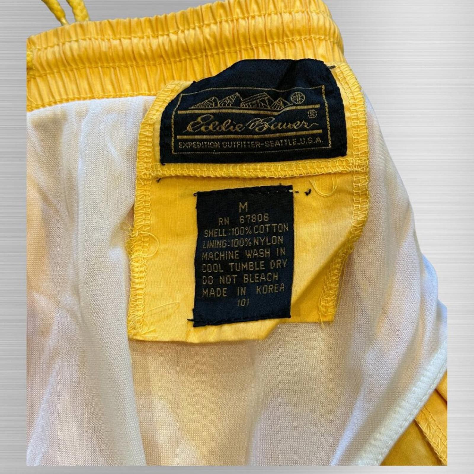 Eddie Bauer Eddie Bauer Men’s Swim Shorts – Yellow | Size Medium Size US 32 / EU 48 - 6 Thumbnail