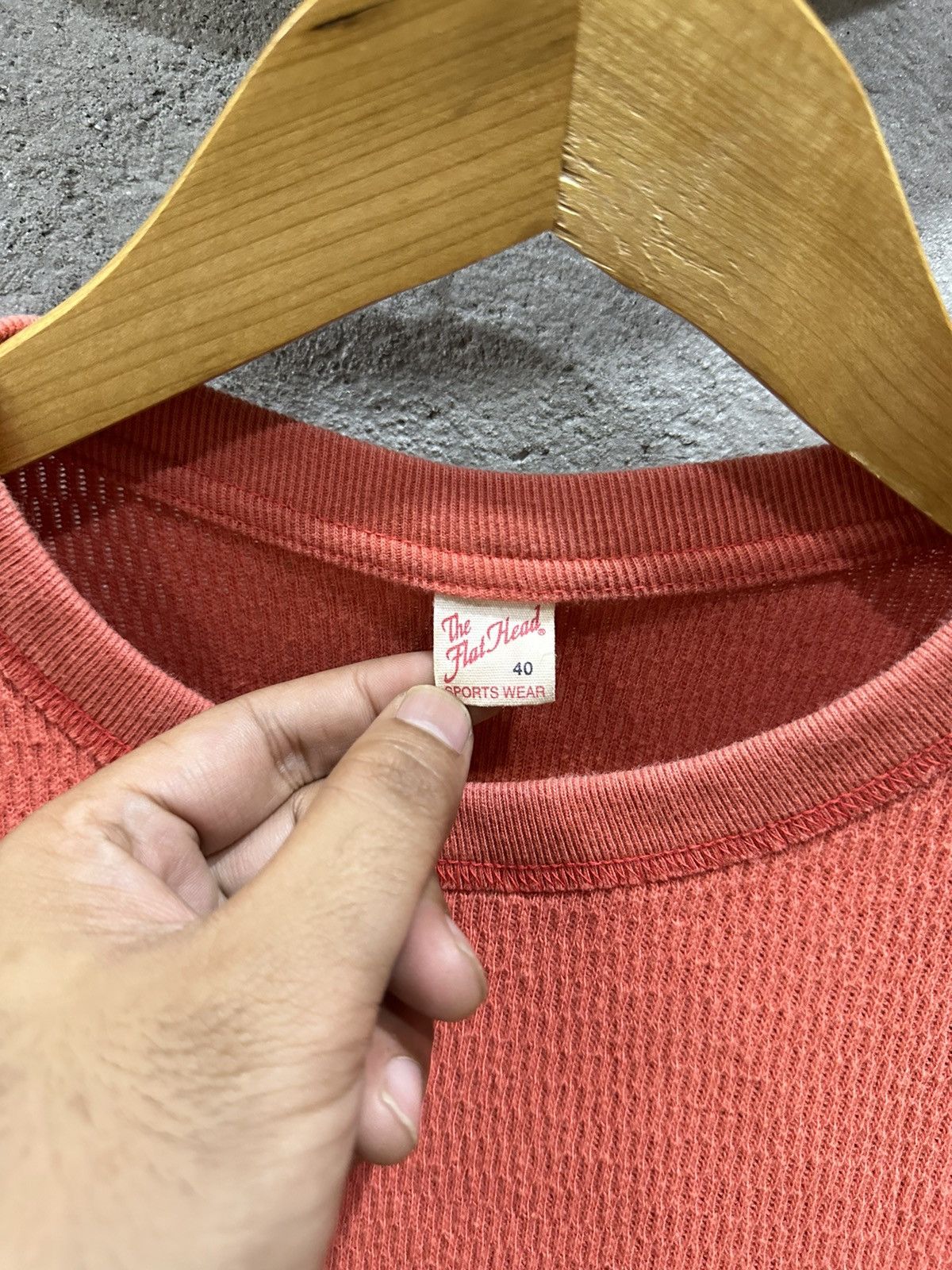 The Flat Head The Flat Head Rod Custom Rolling Thunder Thermal L/S Shirt Size US M / EU 48-50 / 2 - 7 Thumbnail