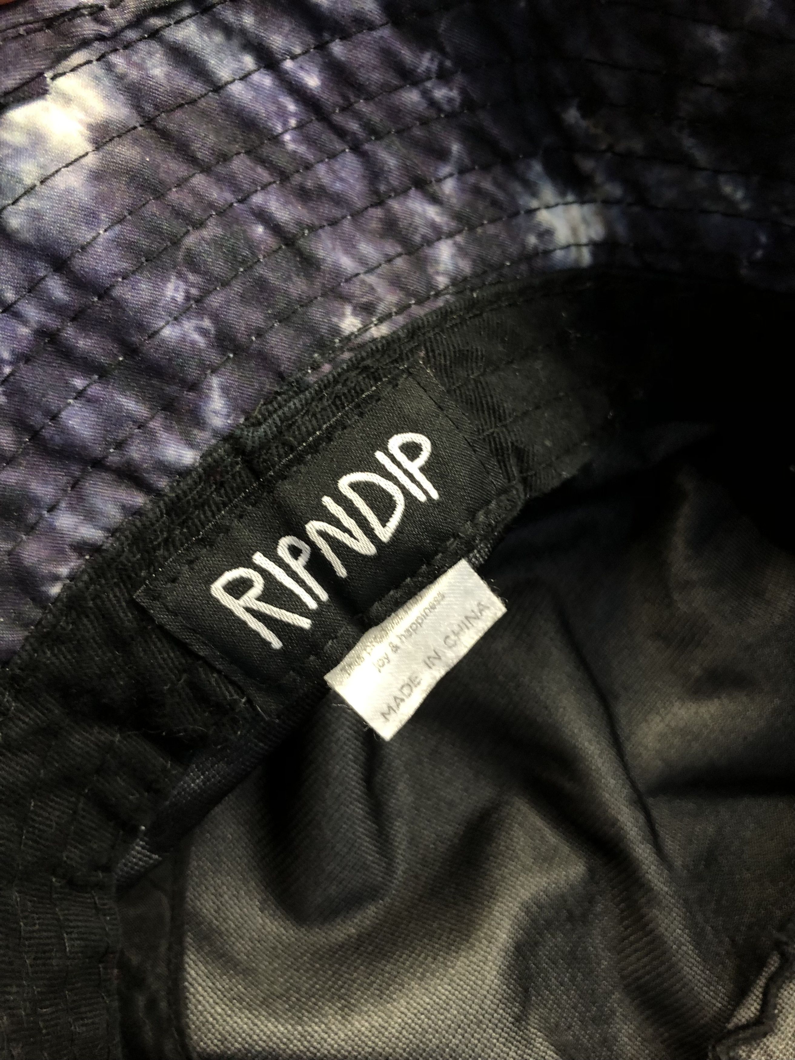 RIPNDIP RIPNDIP Hype Multicoloured Mini Logo Humour Panama Hat Size ONE SIZE - 6 Thumbnail