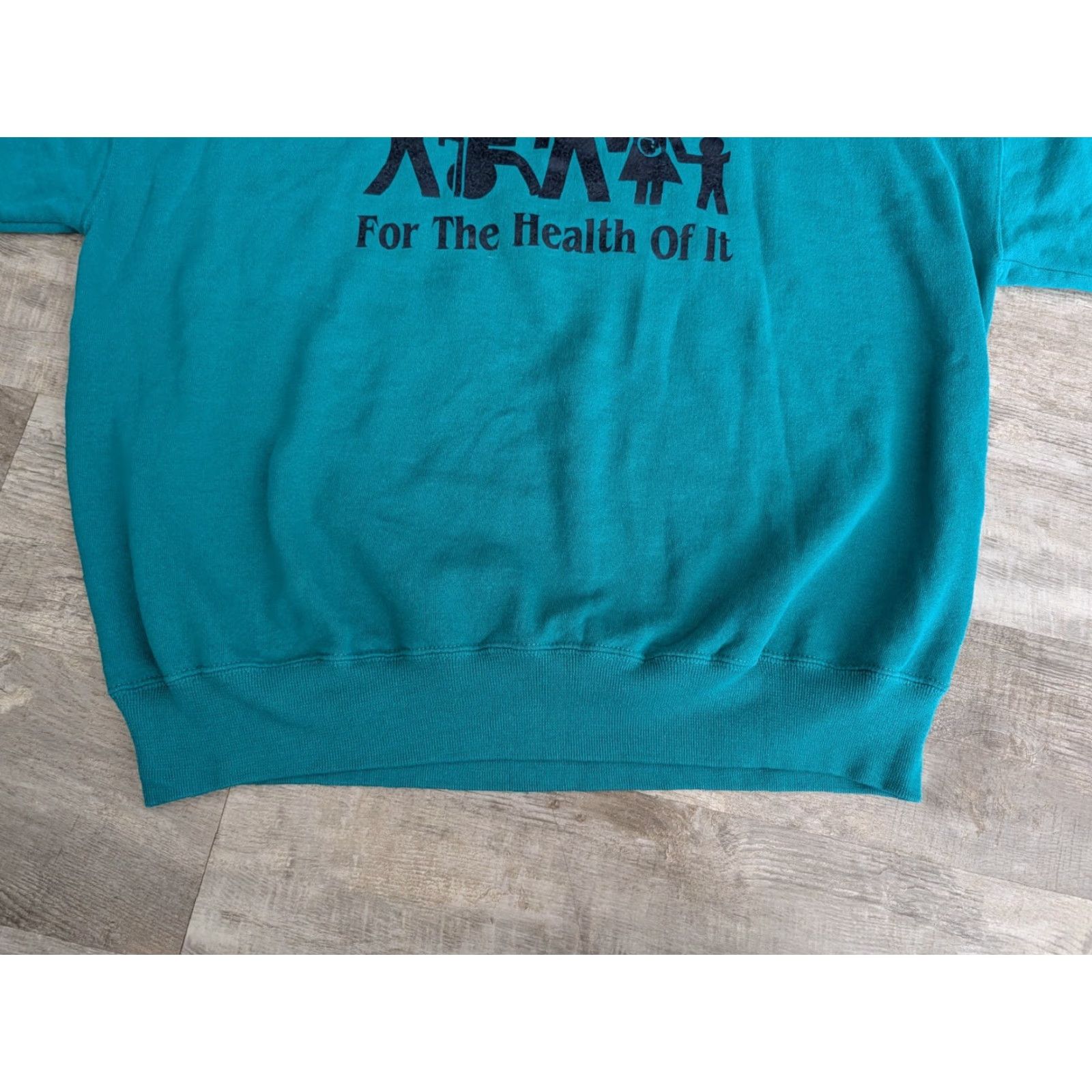 Jerzees Vtg Jerzees Super Sweats Sweatshirt USA Social Work For The Health Of It XL Size XL / US 12-14 / IT 48-50 - 5 Thumbnail