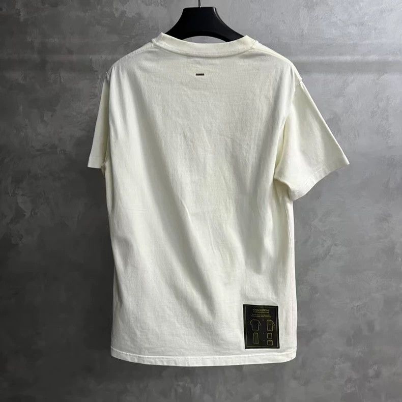 Louis Vuitton Louis Vuitton White Solid Crew Neck Pullover Short Sleeve Size US L / EU 52-54 / 3 - 5 Thumbnail