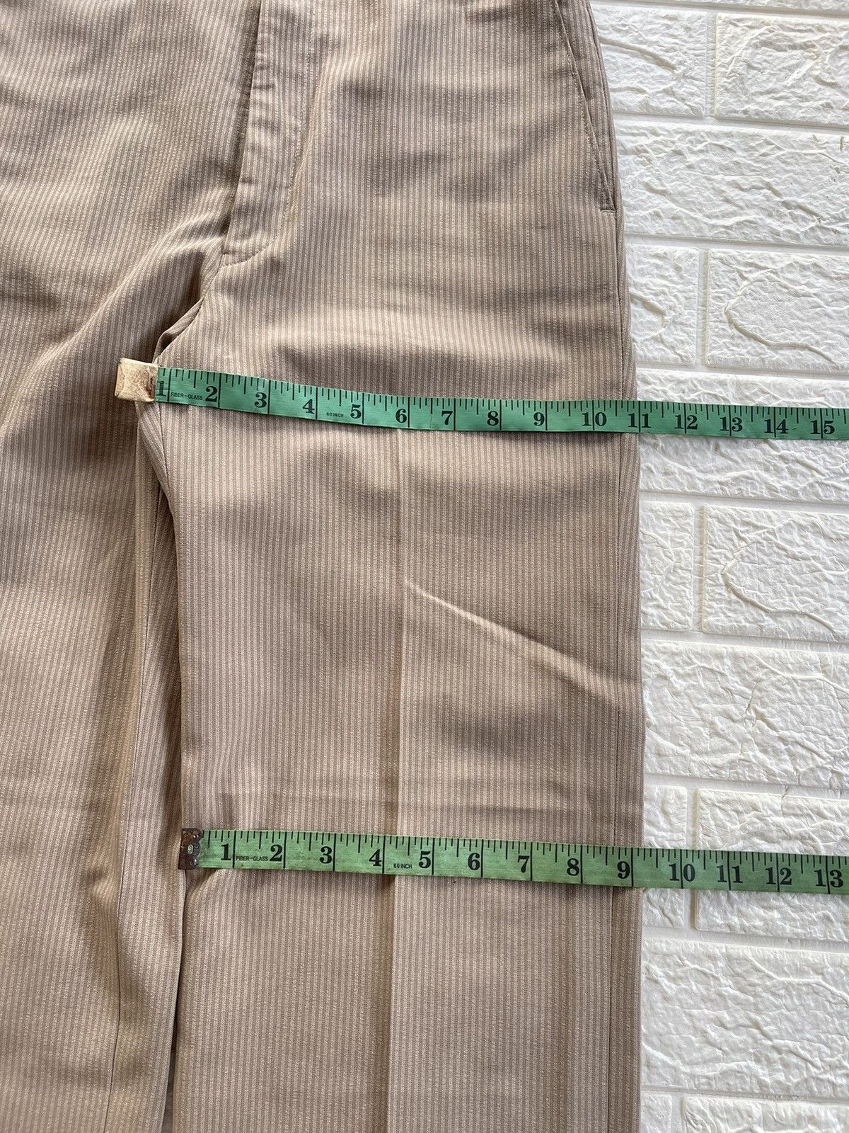Christian Dior Monsieur Slack Vintage Monsieur Casual Wide Leg Pants Size 30" / US 8 / IT 44 - 14 Thumbnail