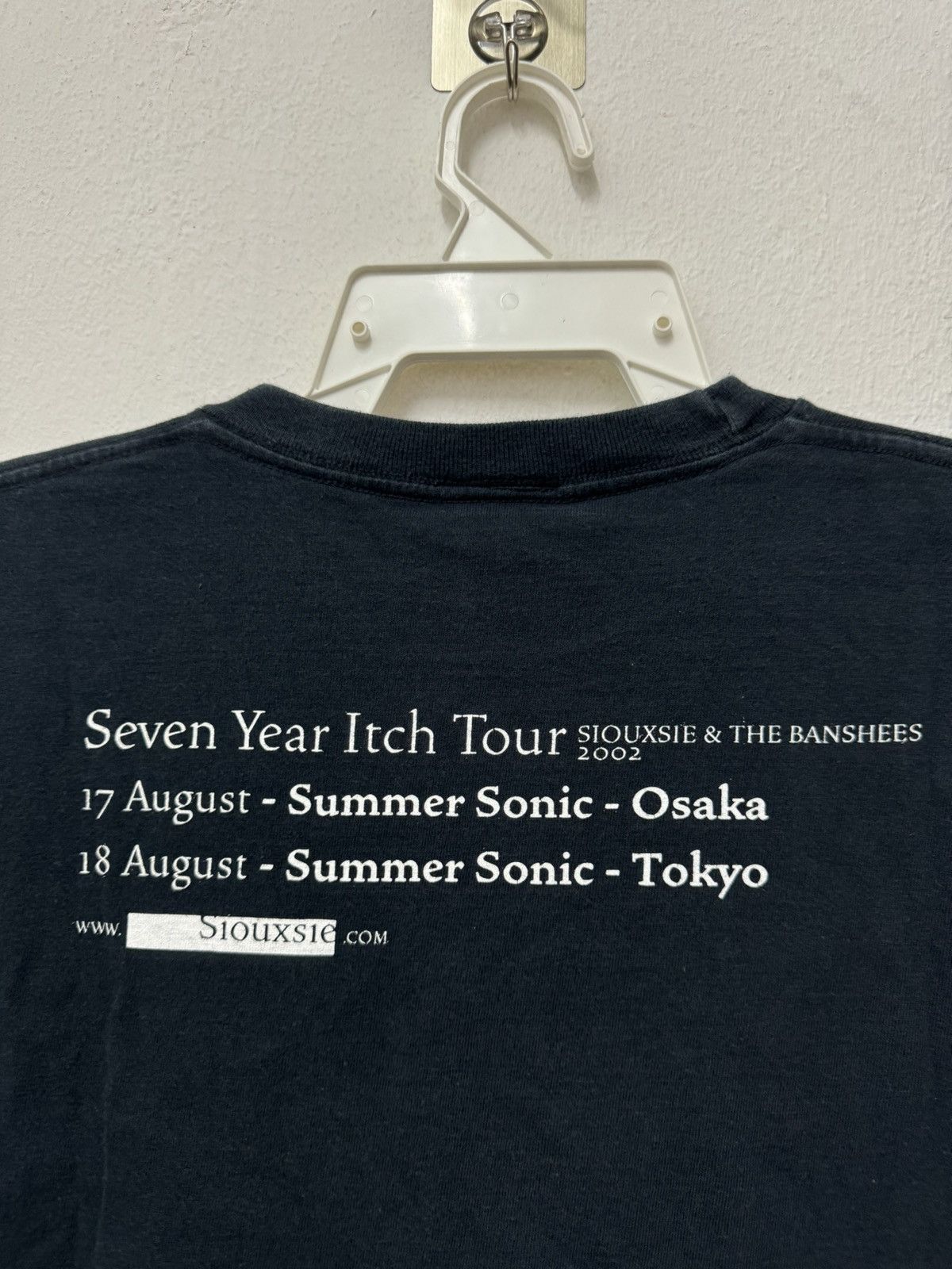 Band Tees × Vintage Vintage Siouxsie & The Bandshees Punk Band Tour 2002 Size US S / EU 44-46 / 1 - 7 Thumbnail