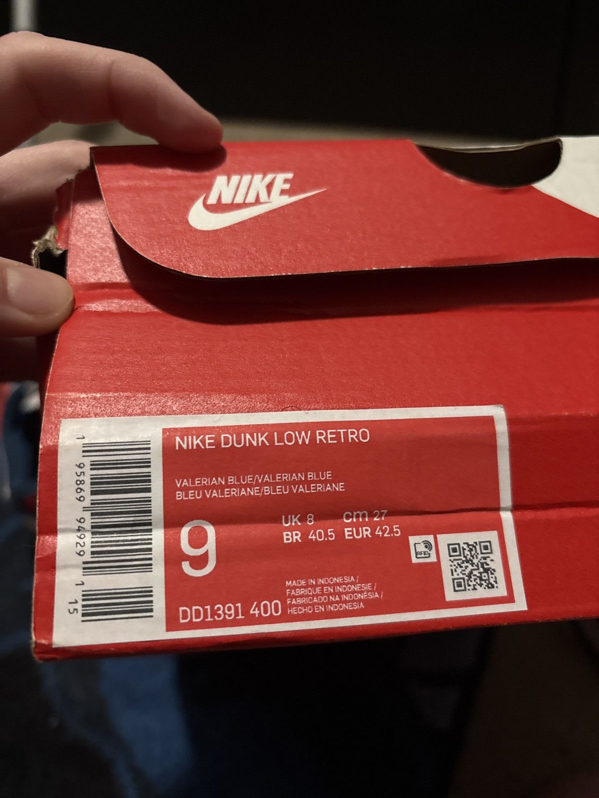 Nike Nike dunk low valerian blue Size US 9 / EU 42 - 5 Thumbnail