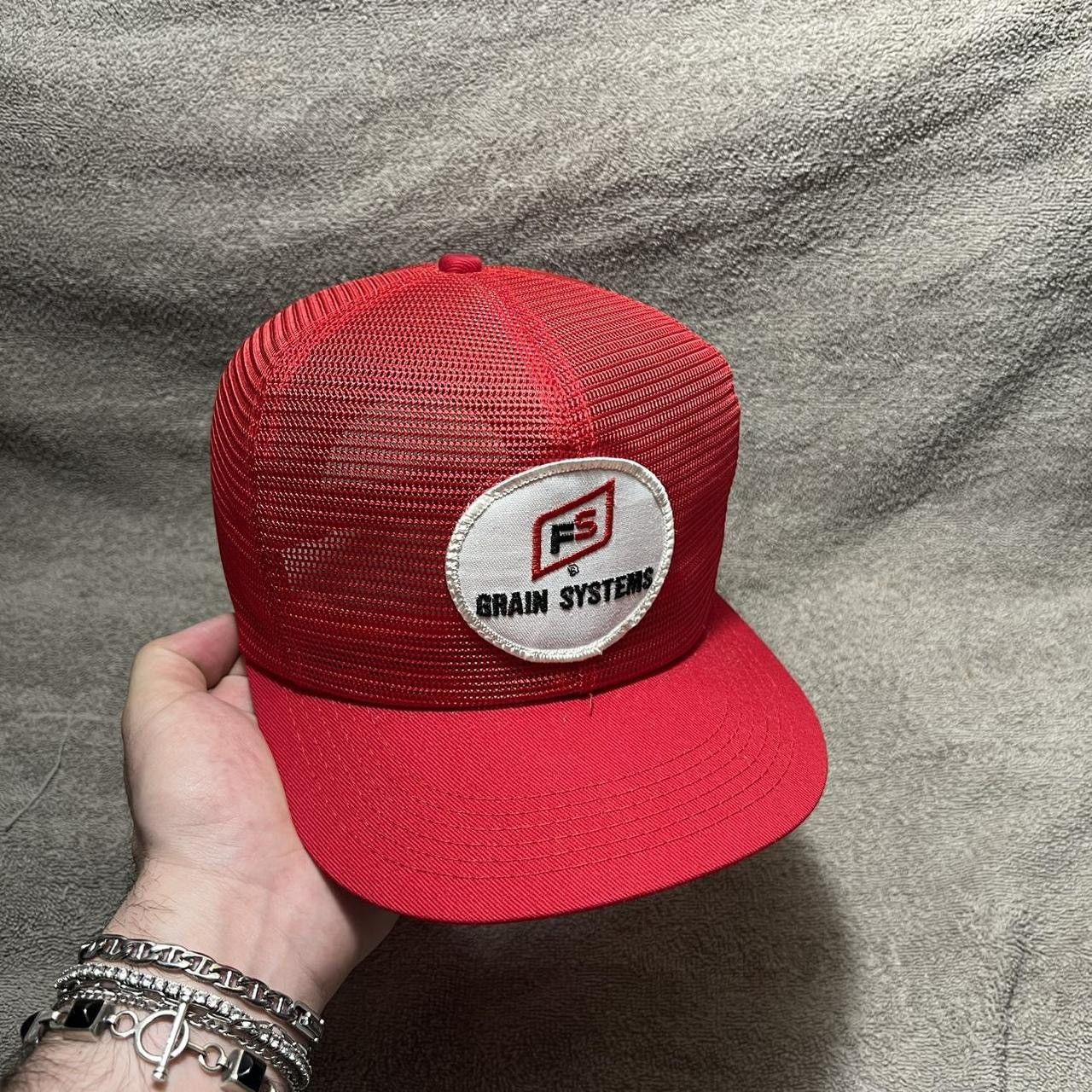 Vintage Vintage K Product Full Mesh Trucker Hat Snapback FS Seeds Size ONE SIZE - 1 Thumbnail