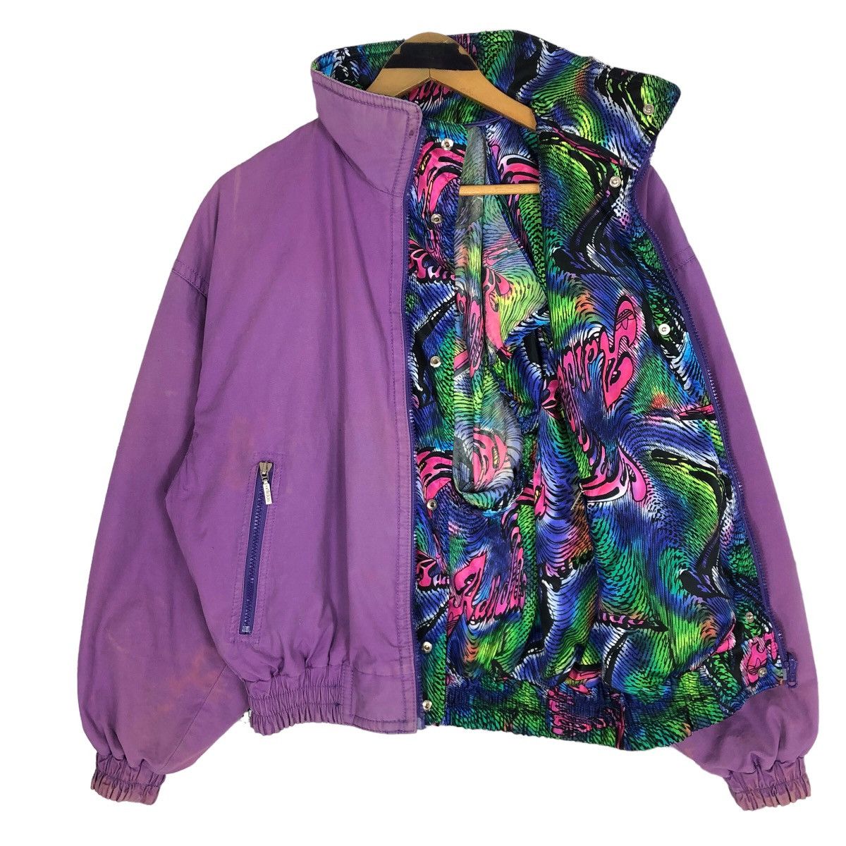 Adidas Vintage 80s Adidas Originals Reversible Nylon Light Jacket Size US L / EU 52-54 / 3 - 15 Thumbnail