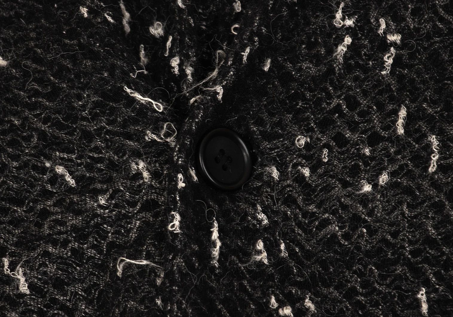 Yohji Yamamoto Yohji Yamamoto Cotton Alpaca Cardigan Charcoal Size US L / EU 52-54 / 3 - 4 Thumbnail