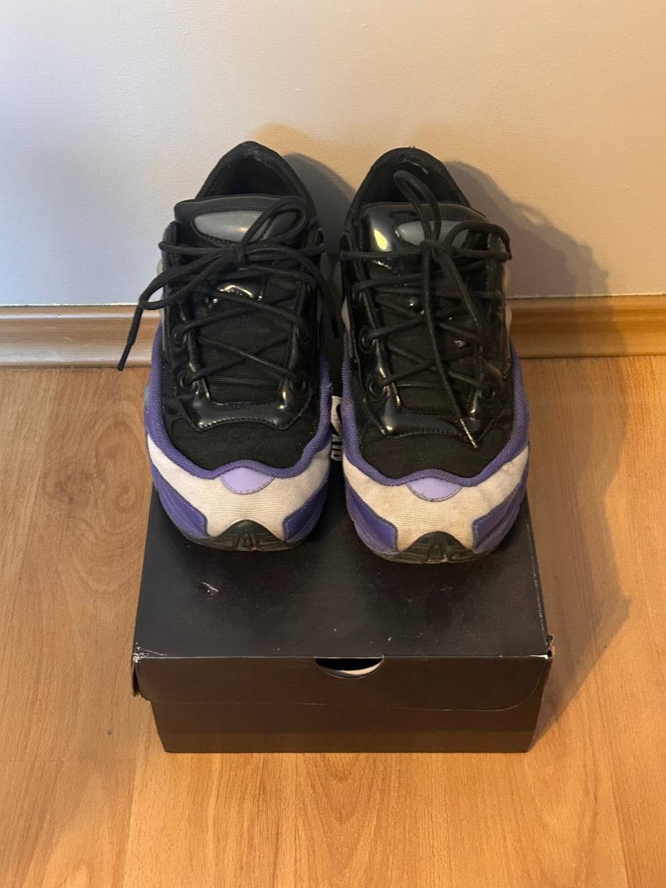 Adidas × Raf Simons Adidas x Raf Simons Ozweego 3 Purple Black Size US 9.5 / EU 42-43 - 3 Thumbnail