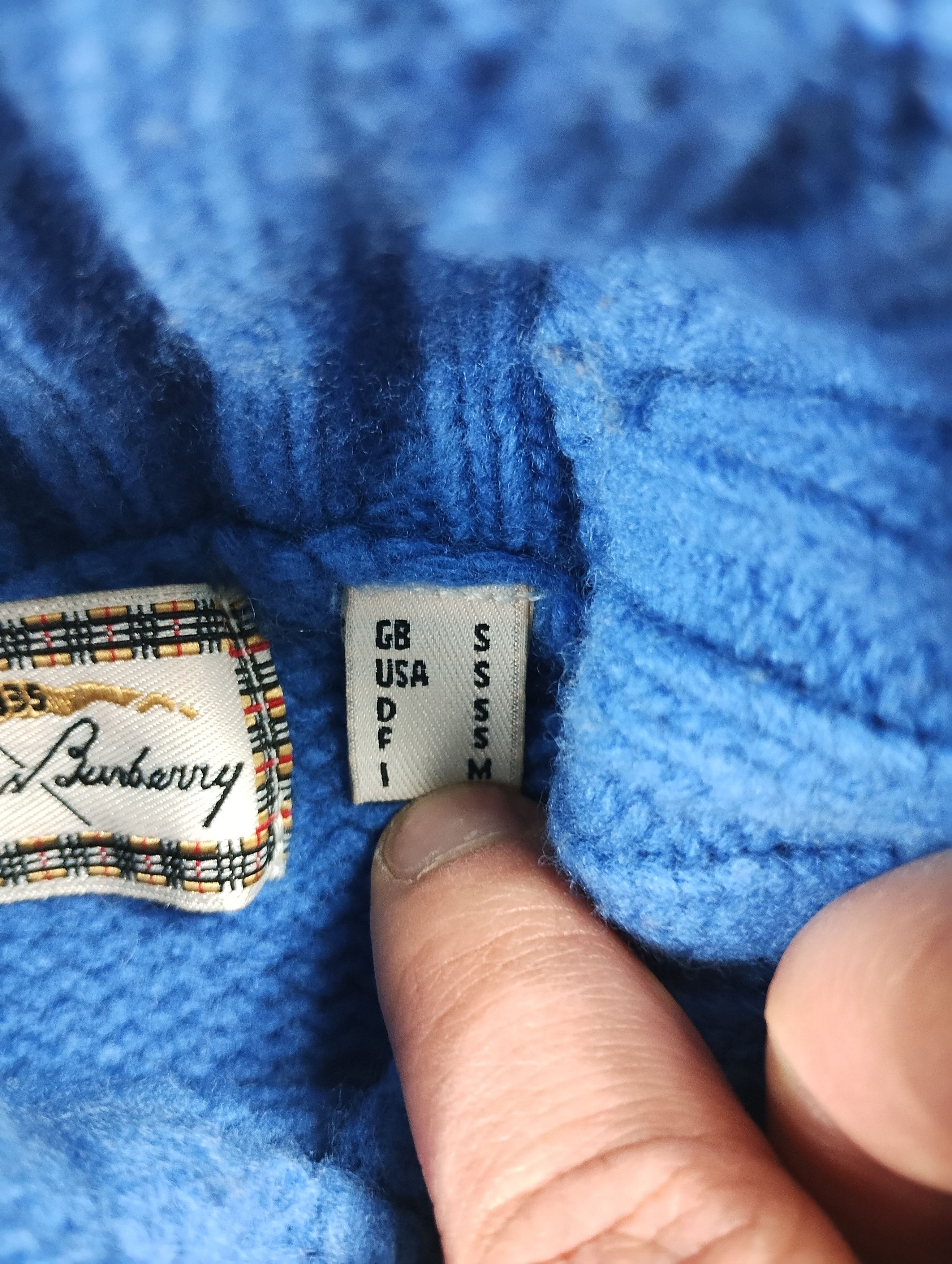 Burberry burberry turtleneck sweater vintage Size US S / EU 44-46 / 1 - 8 Thumbnail