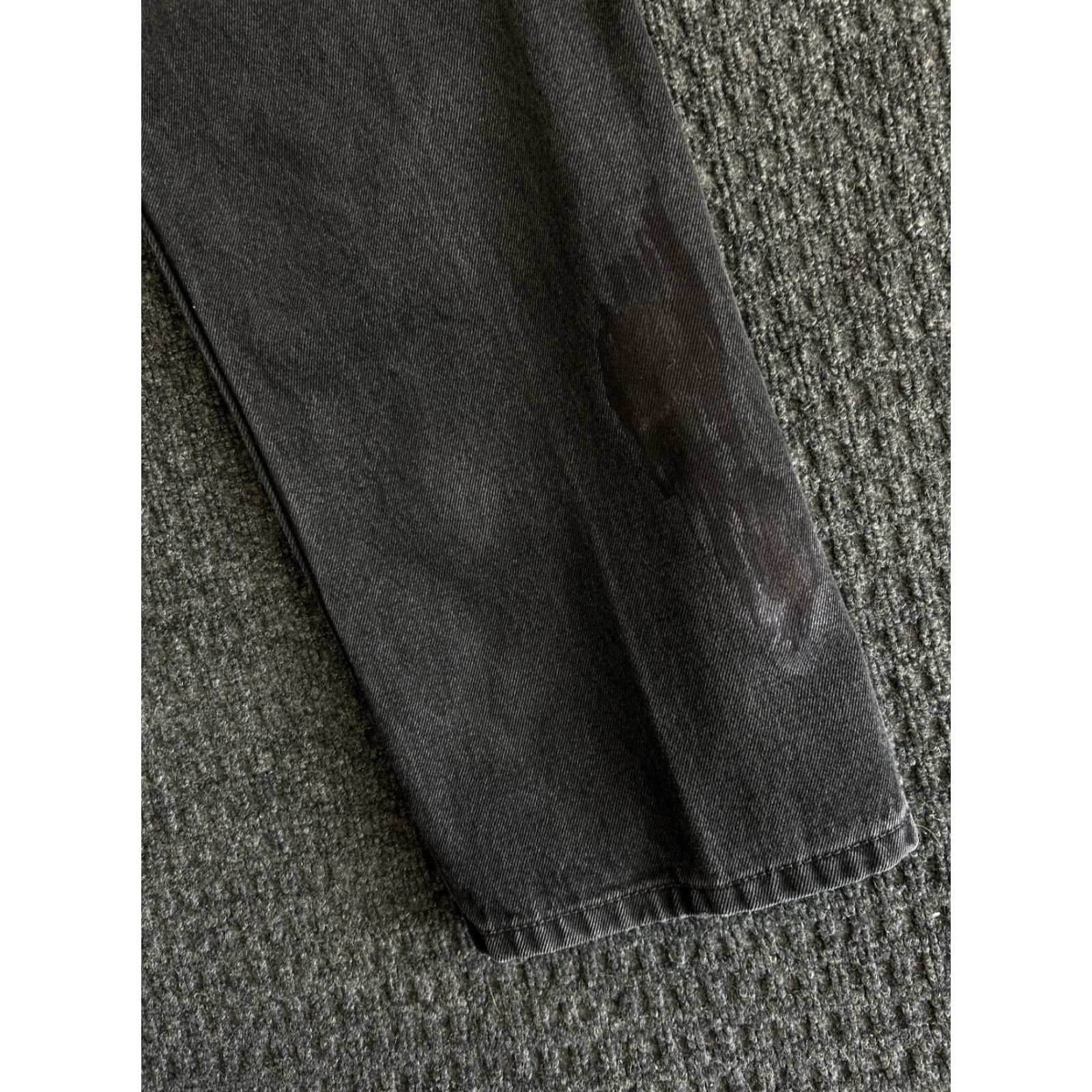 Levi's VINTAGE Levi’s 505 Jeans Denim Black 38 x 29 Men’s Straight Regular 80s 90s Grunge Hip Hop Rock USA Jeans Size US 38 / EU 54 - 5 Thumbnail